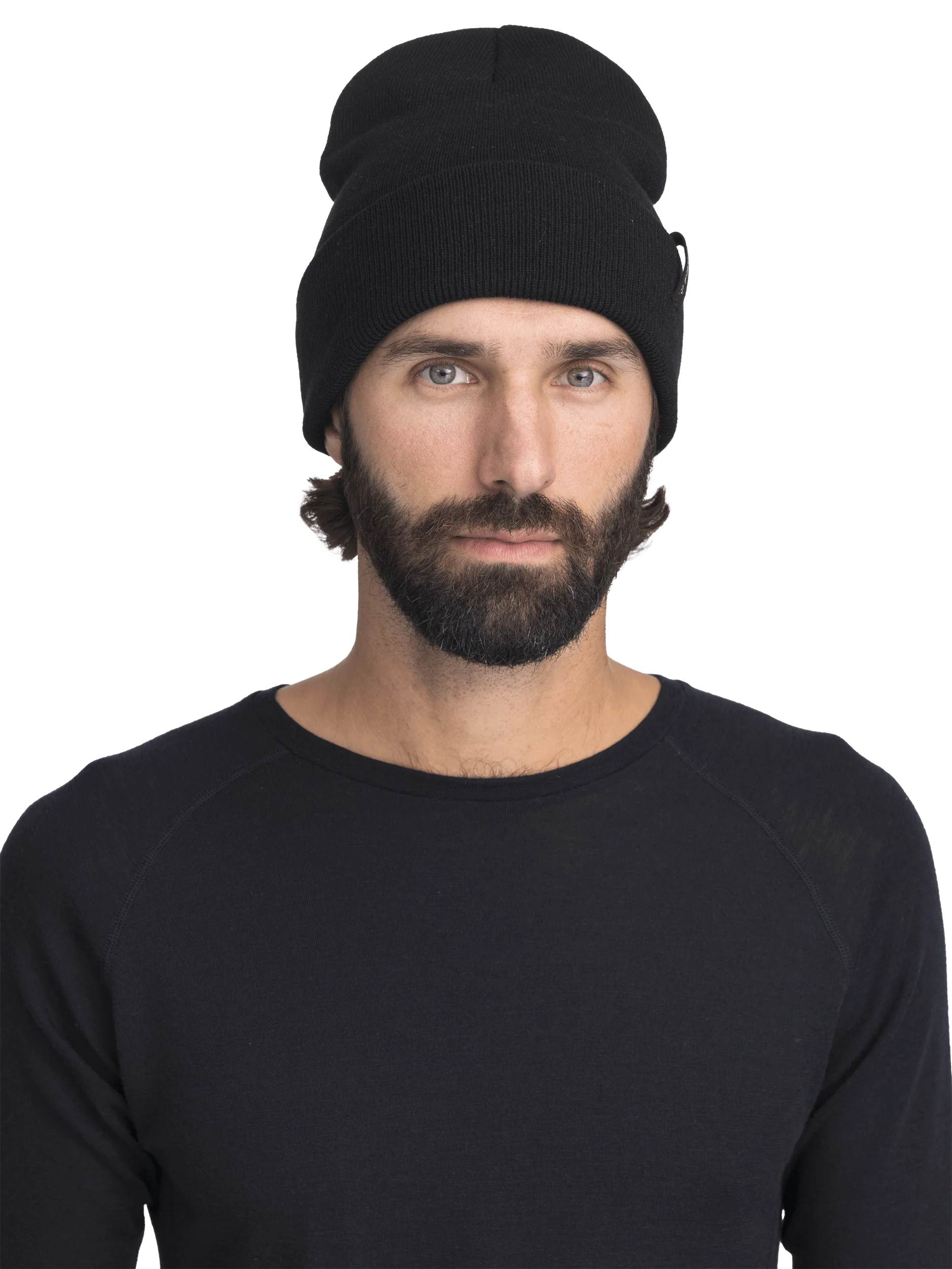 100 WOOL SHIRT BLACK - Image 4