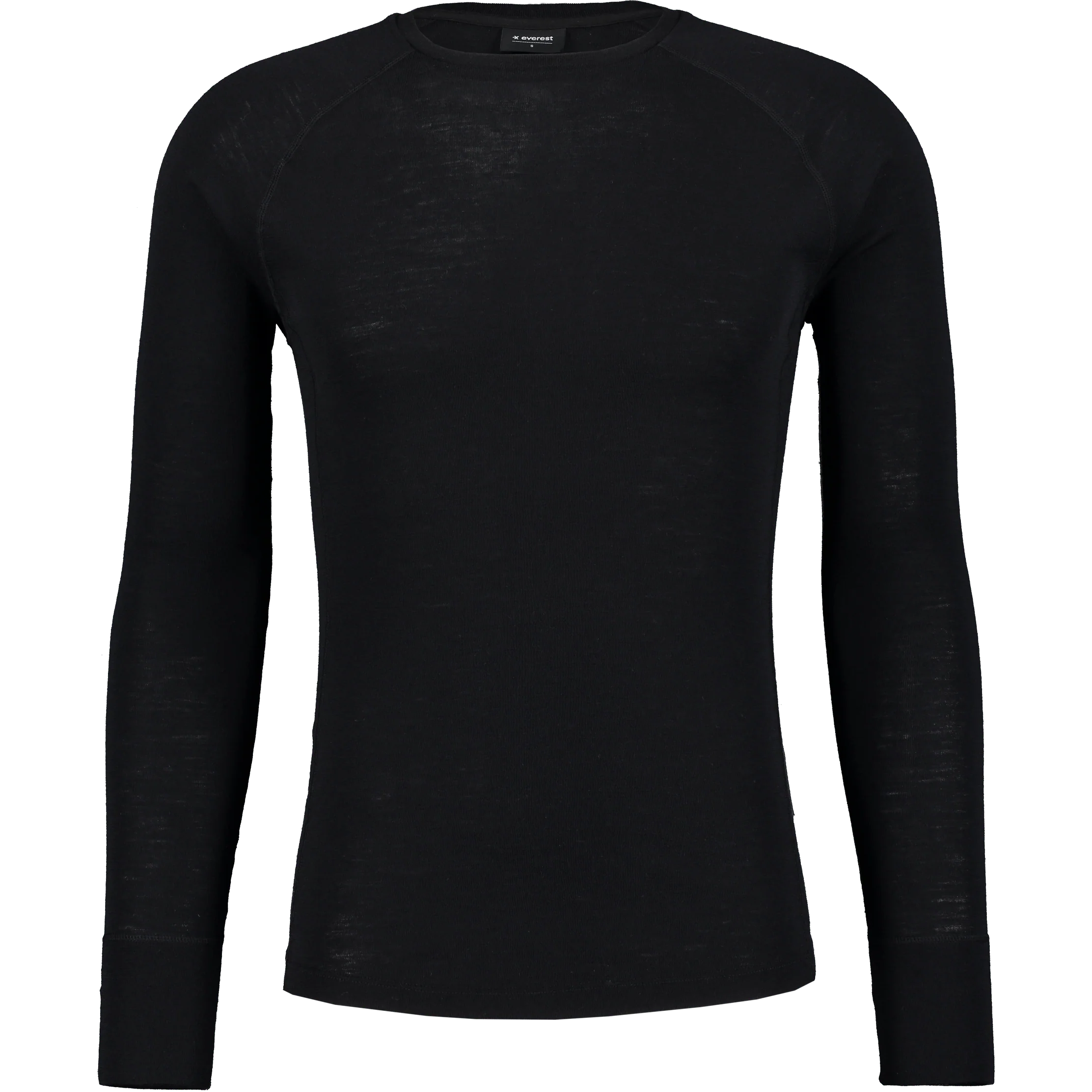 100 WOOL SHIRT BLACK - Image 5