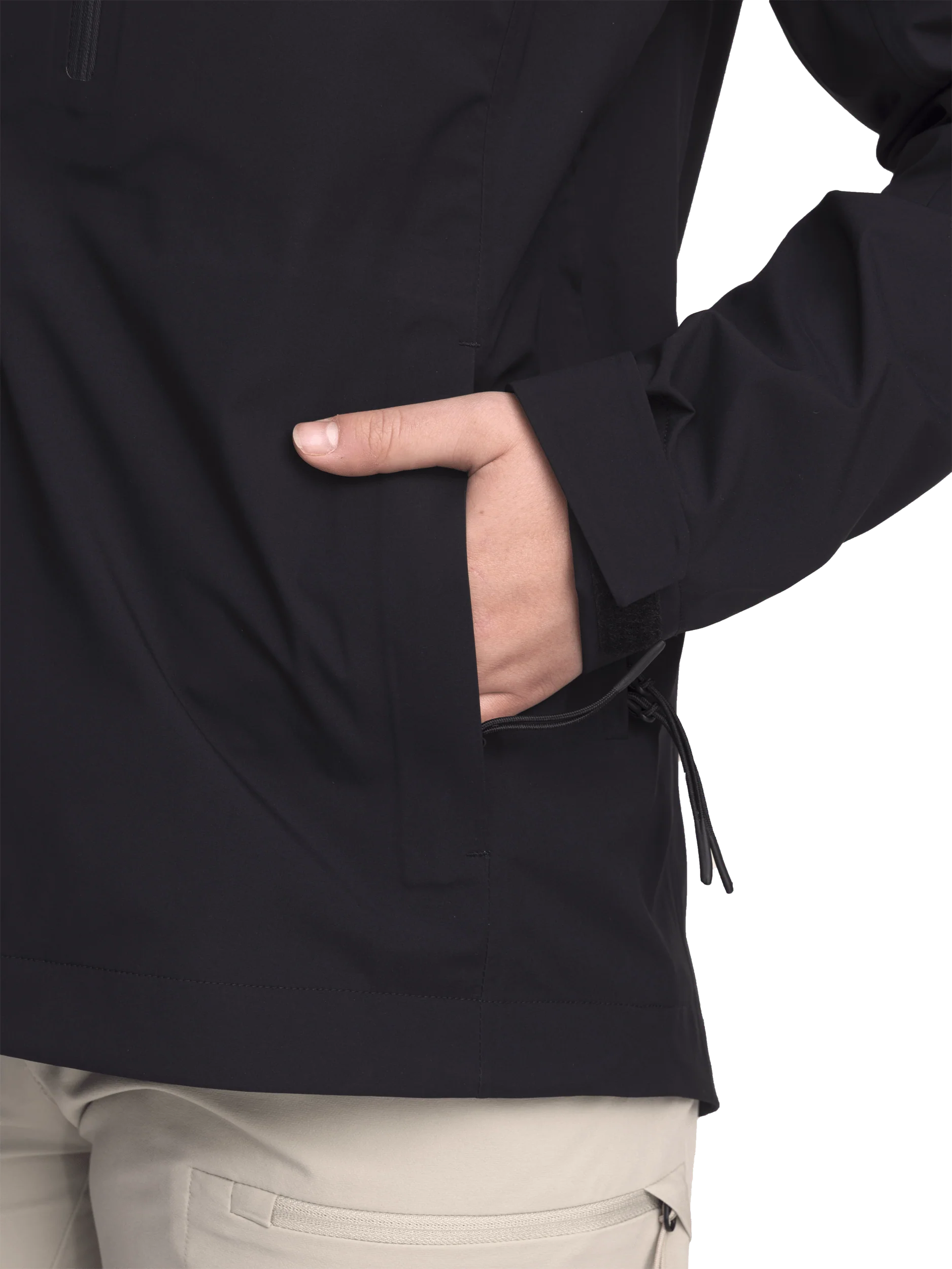 VENTURE 3L SHELL JACKET BLACK - Image 9