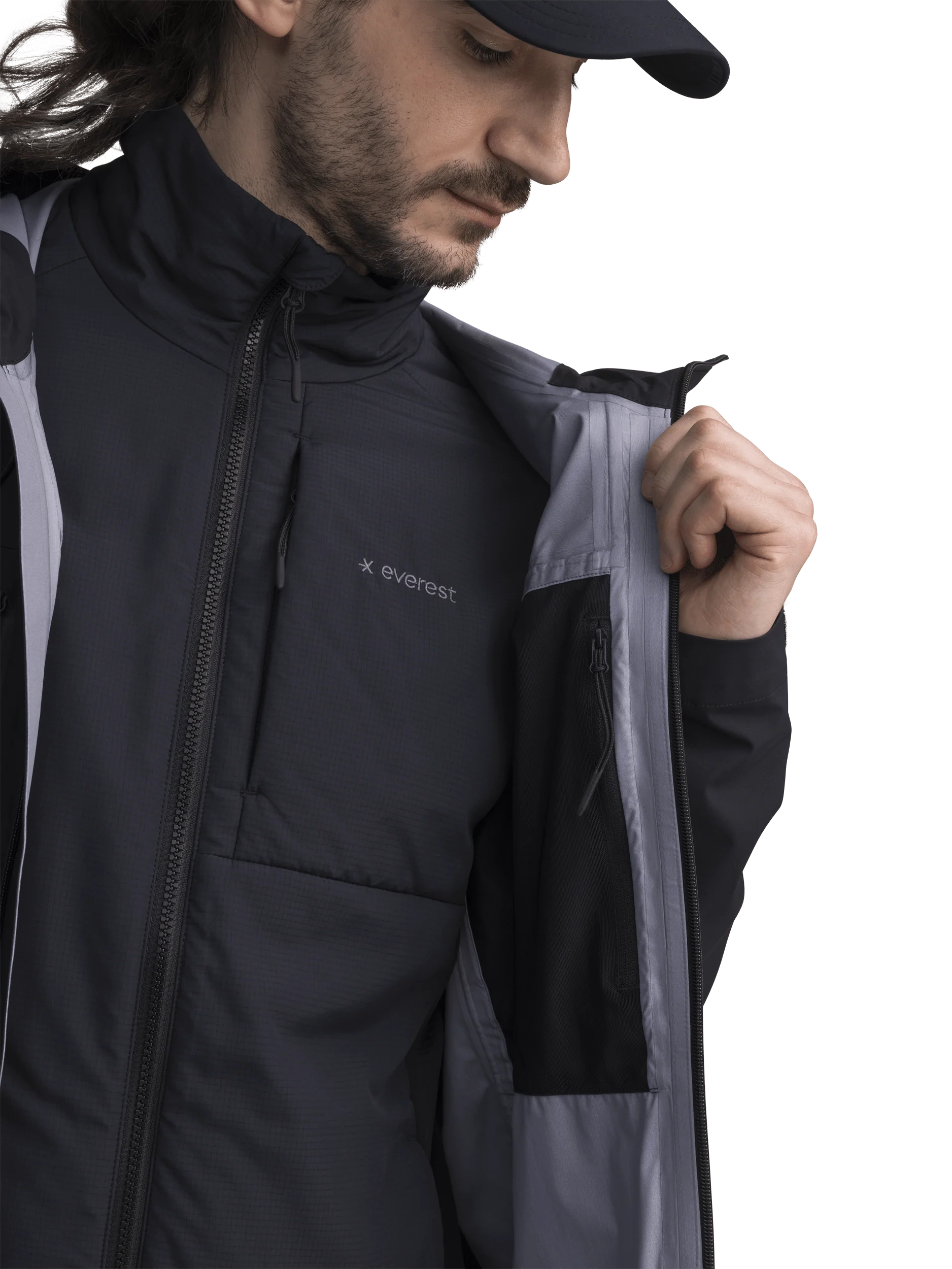 VENTURE 3 LAYER SHELL JACKET BLACK - Image 5