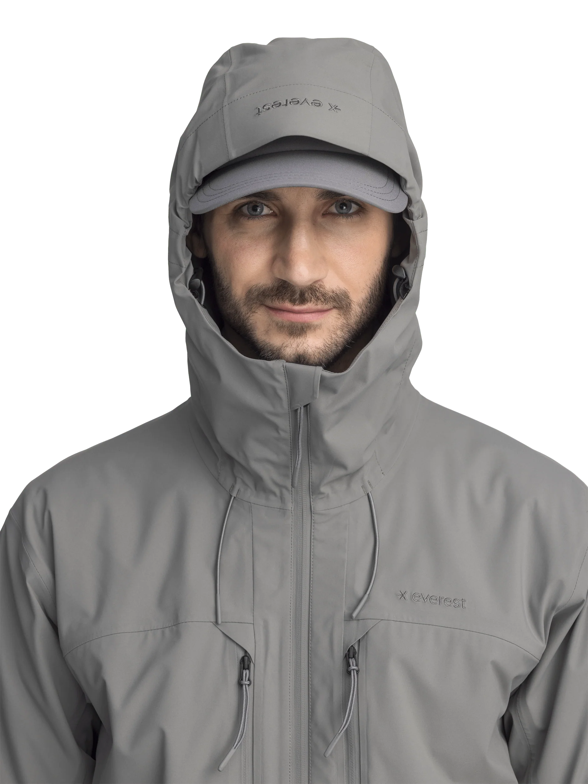 VENTURE 3 LAYER SHELL JACKET - KHAKI GREY - Image 4