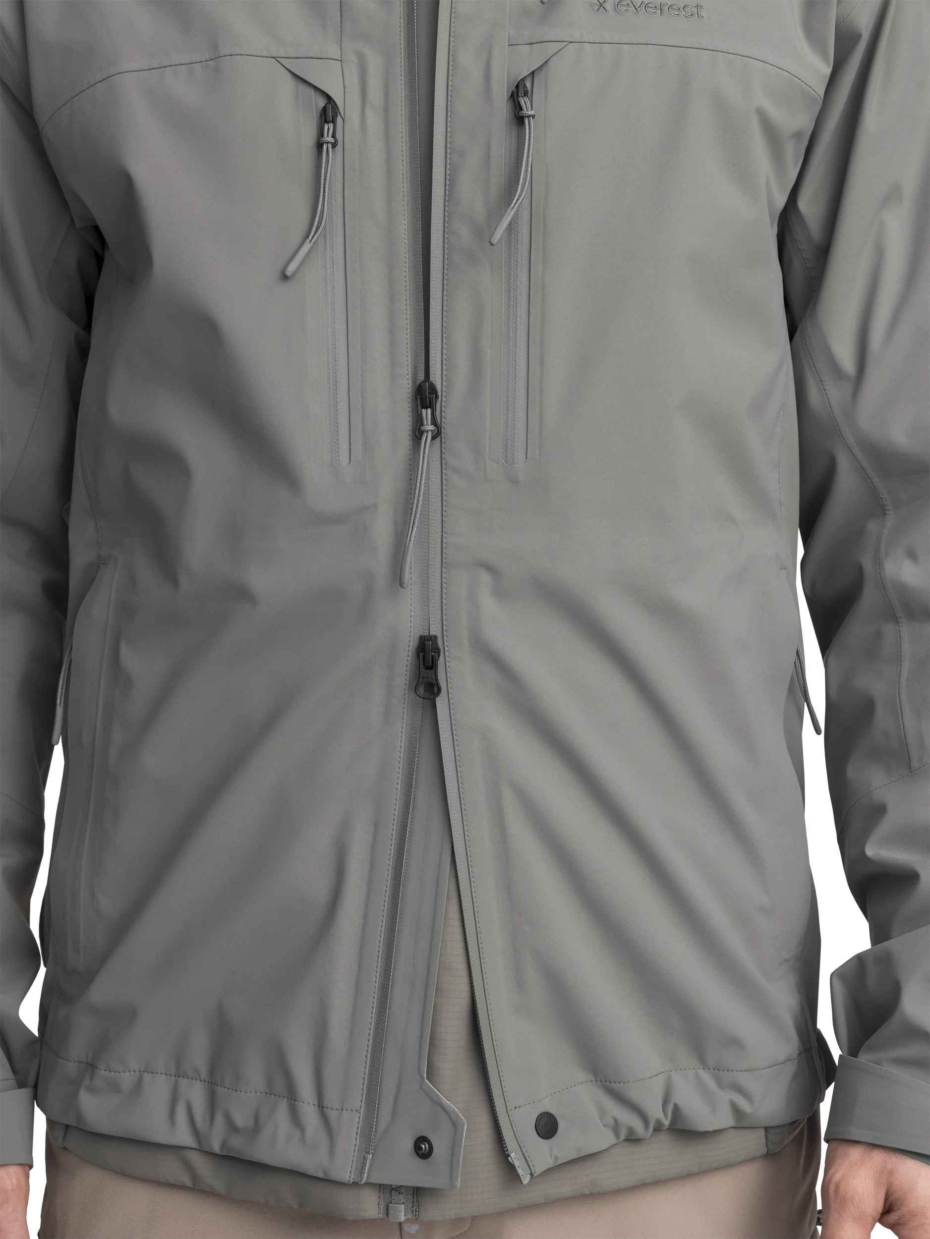 VENTURE 3 LAYER SHELL JACKET - KHAKI GREY - Image 5