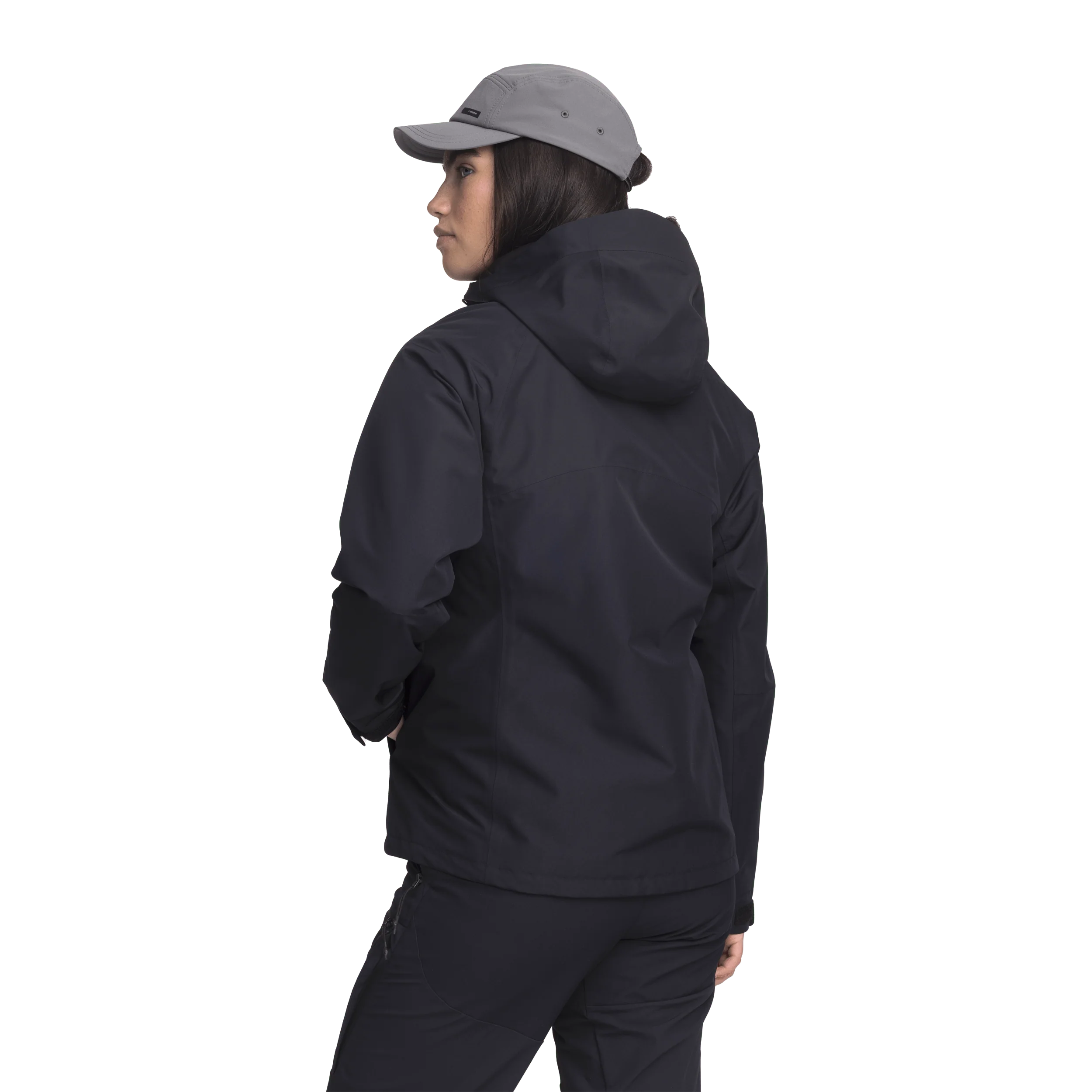WOMENS ALLROUND JACKET BLACK - Image 4