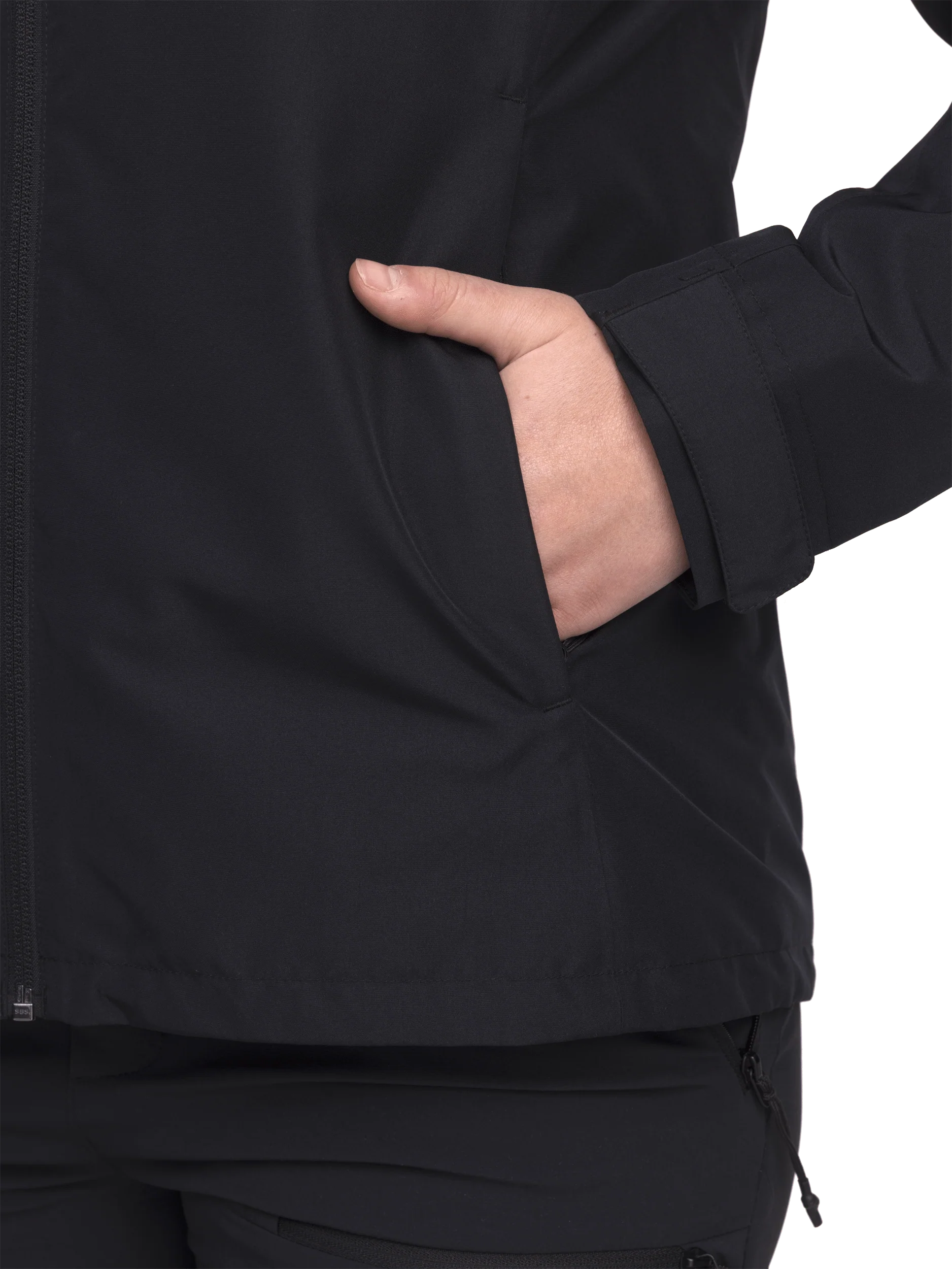 WOMENS ALLROUND JACKET BLACK - Image 6