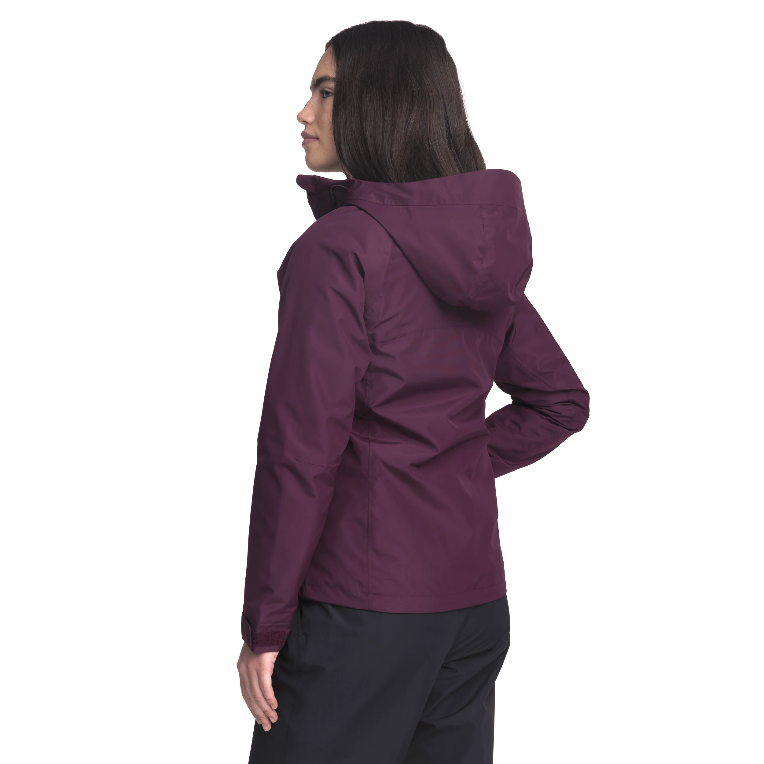 WOMENS ALLROUND JACKET DARK RED - Image 6