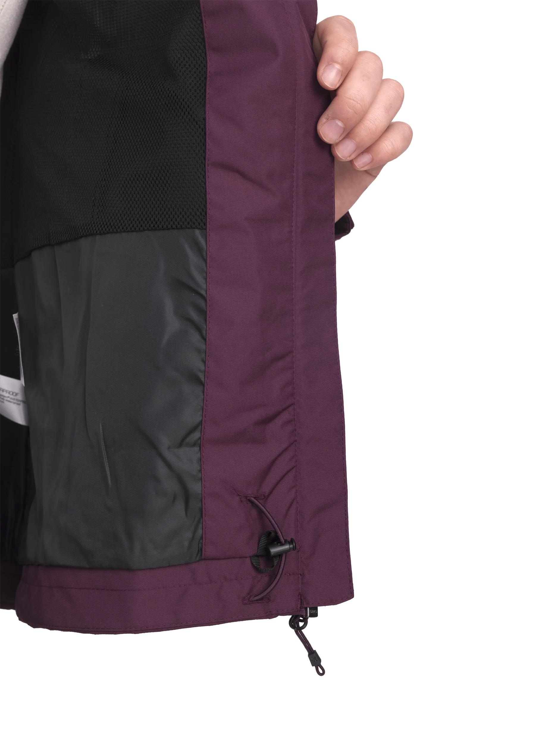 WOMENS ALLROUND JACKET DARK RED - Image 9