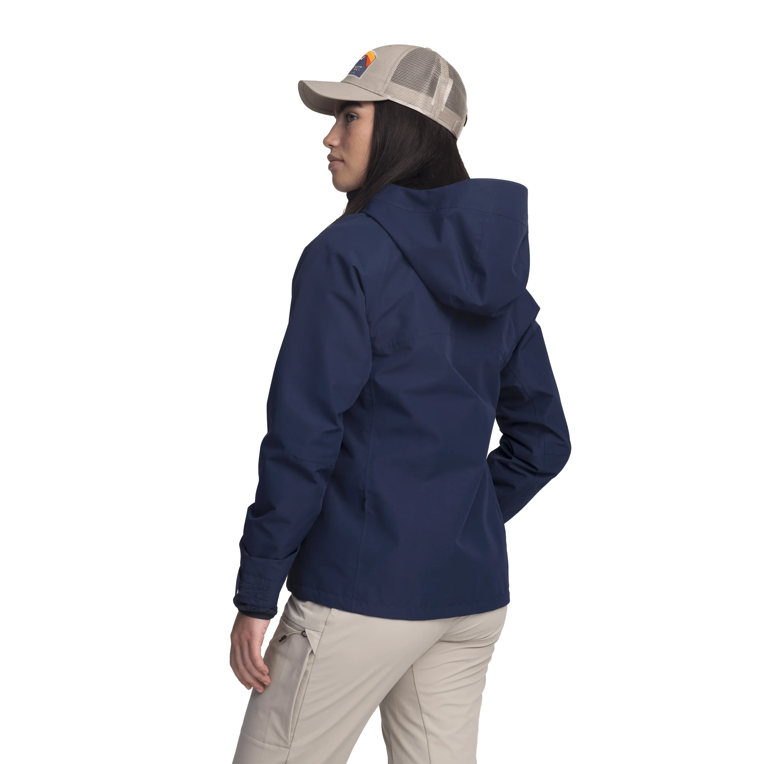 WOMENS ALLROUND JACKET NAVY - Image 4
