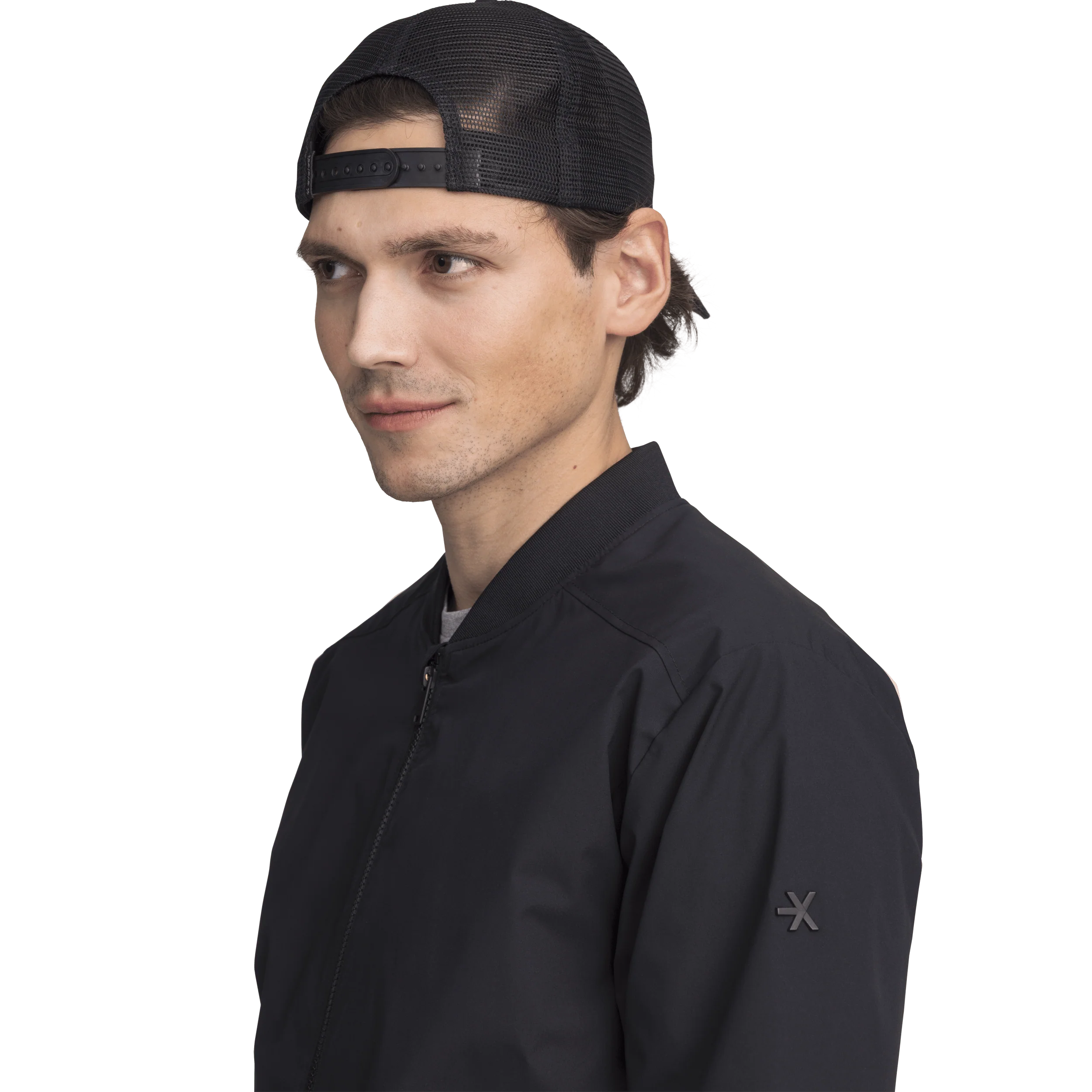 NEBO BOMBER JACKET MEN BLACK - Image 3