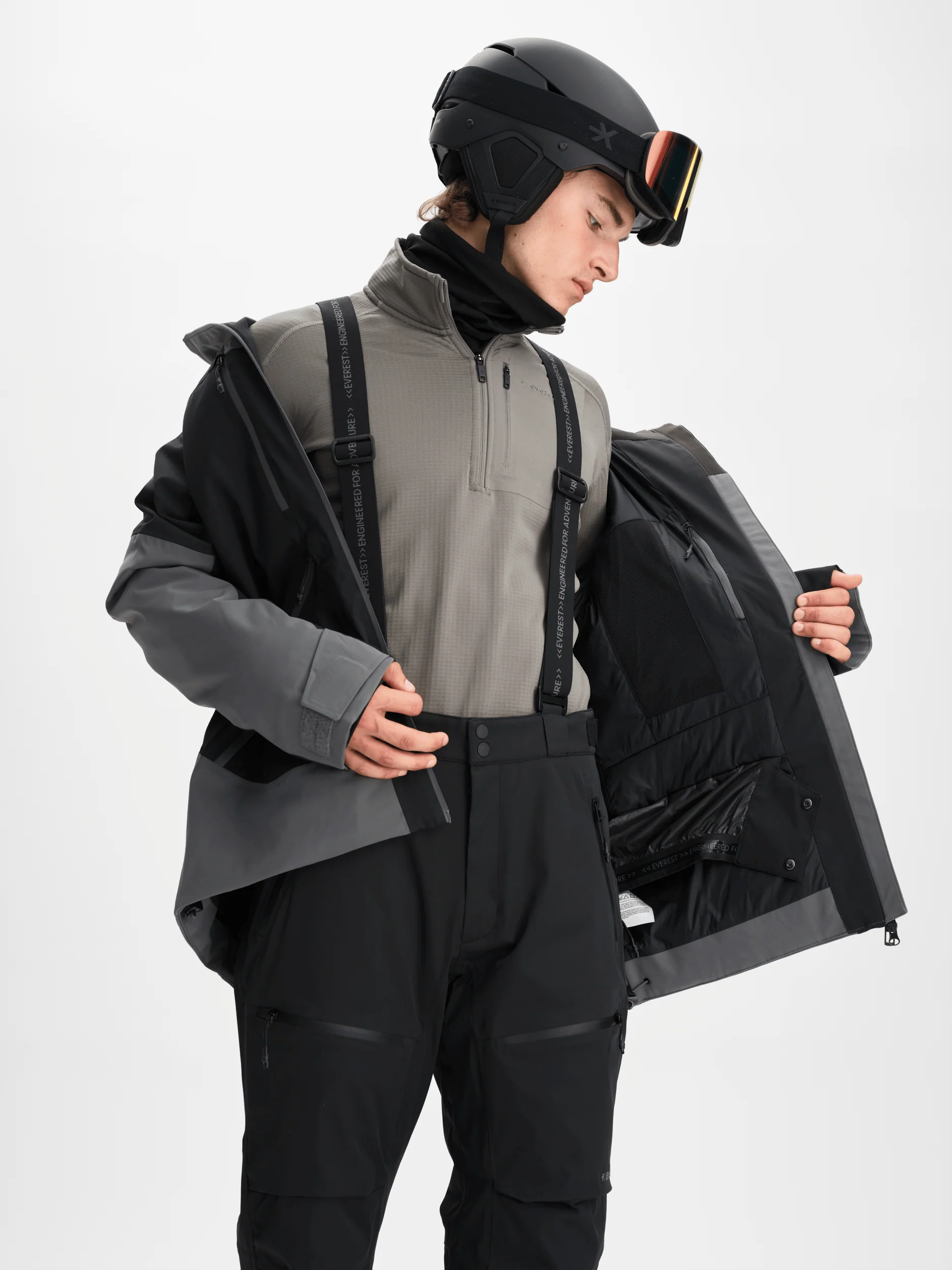 ALPINE JACKET BLACK MEN - Image 6