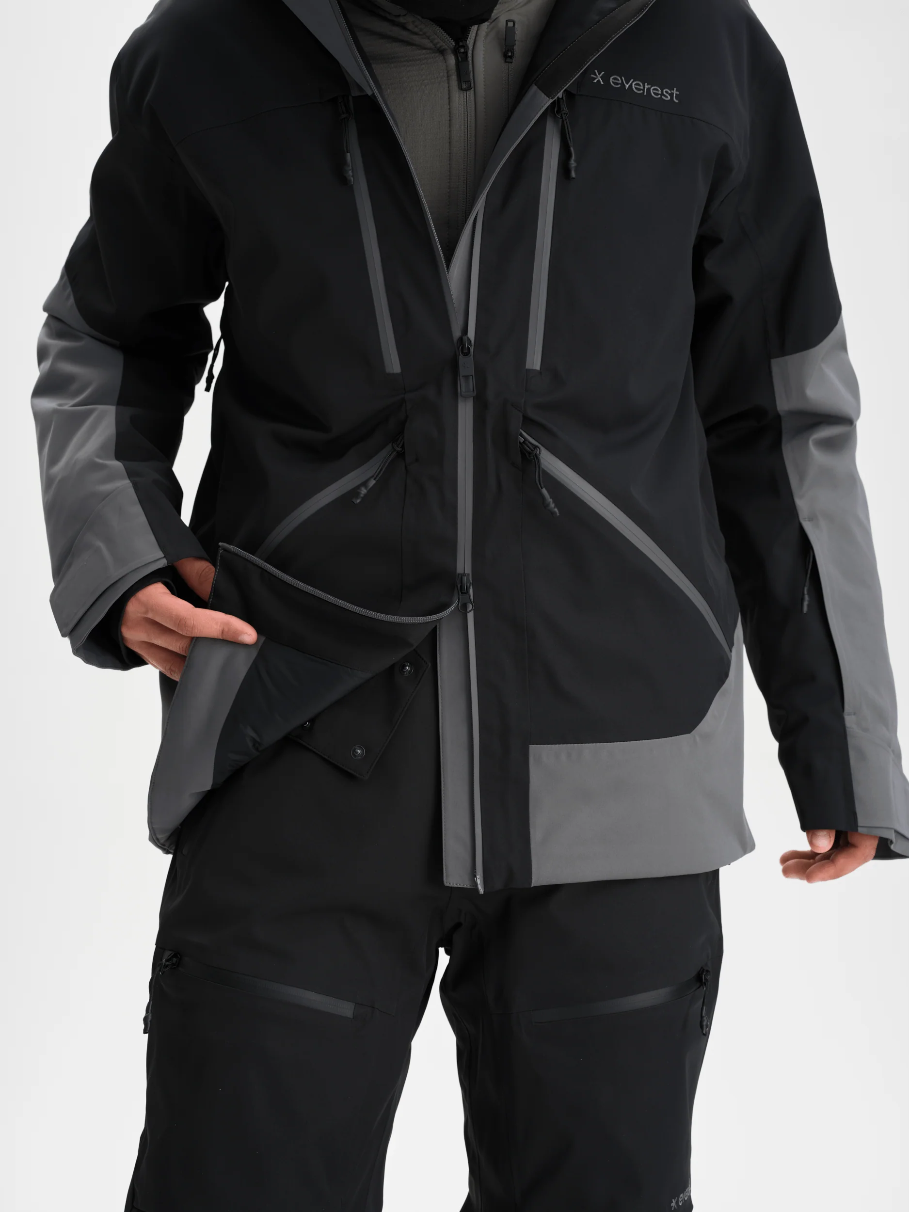 ALPINE JACKET BLACK MEN - Image 7