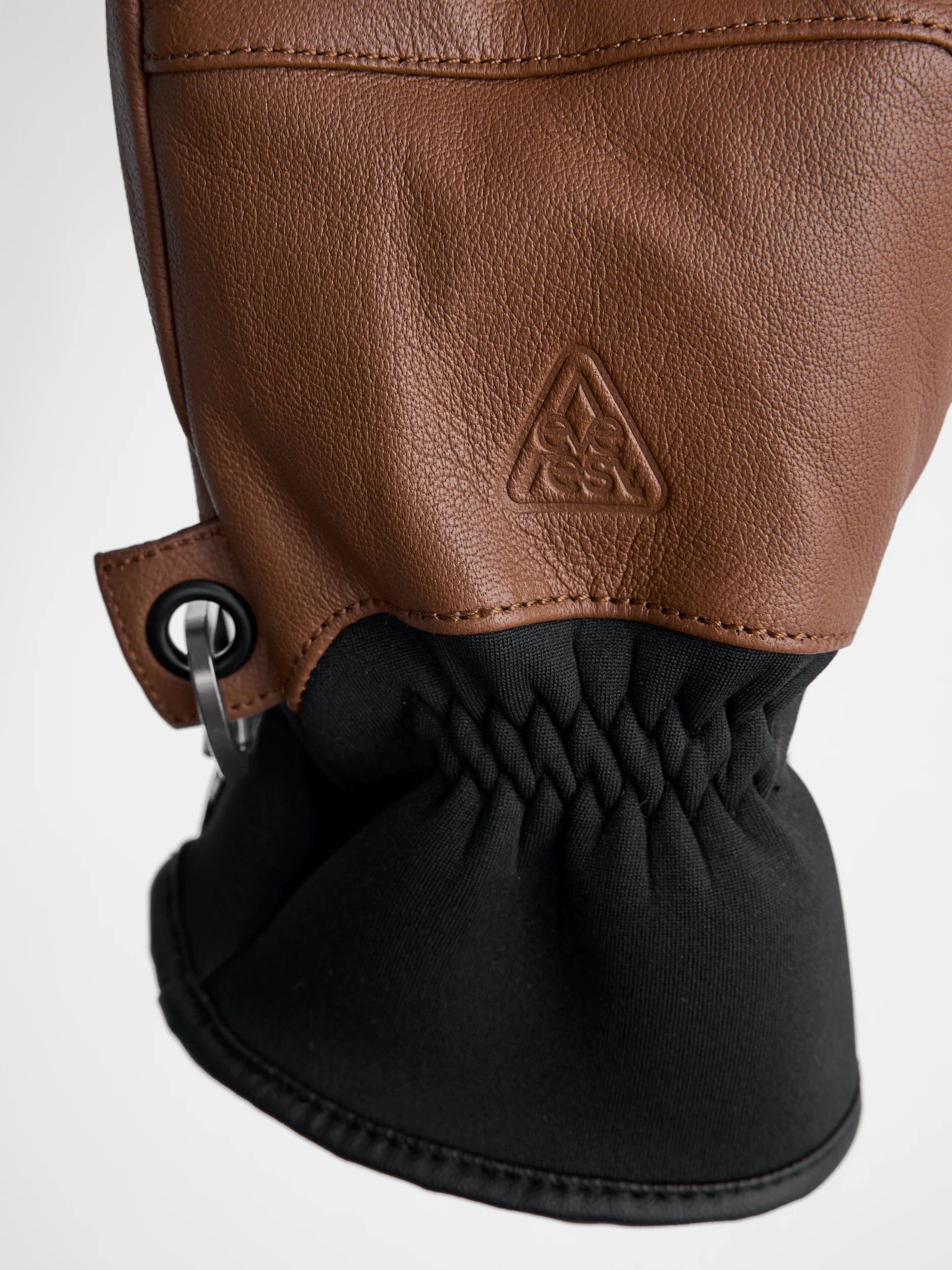 ALPINE LEATHER GLOVE BROWN - Image 4