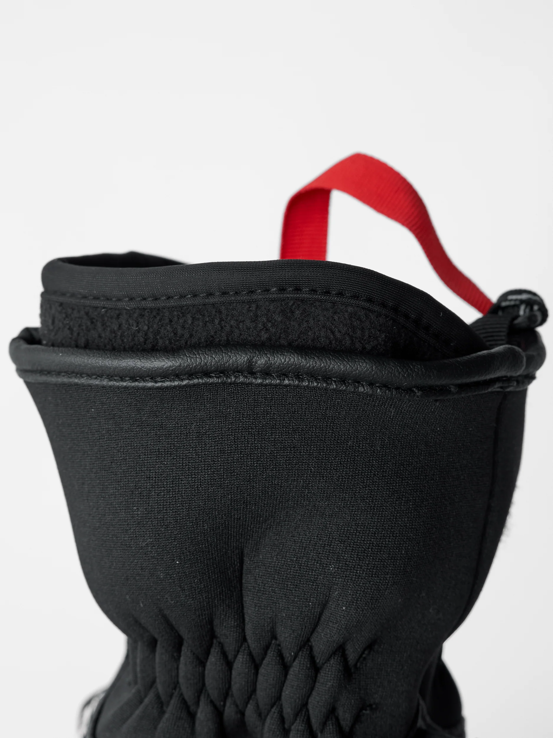ALPINE LEATHER MITTEN BLACK - Image 3