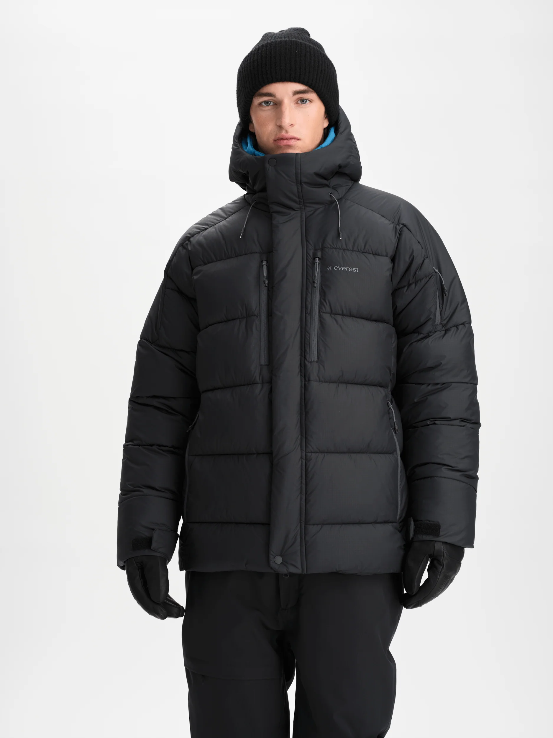 ALPINE PUFF JACKET BLACK