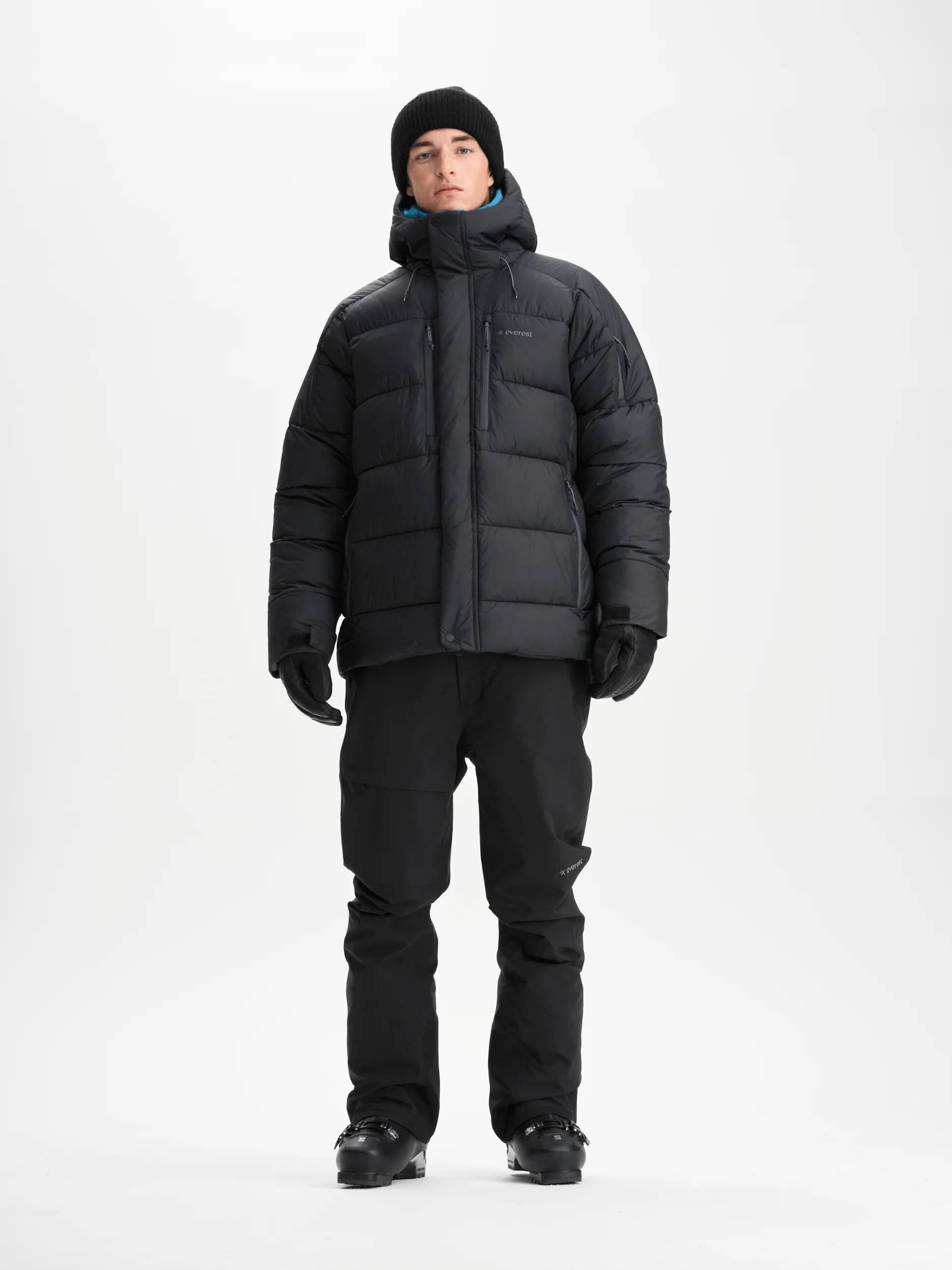 ALPINE PUFF JACKET BLACK - Image 2