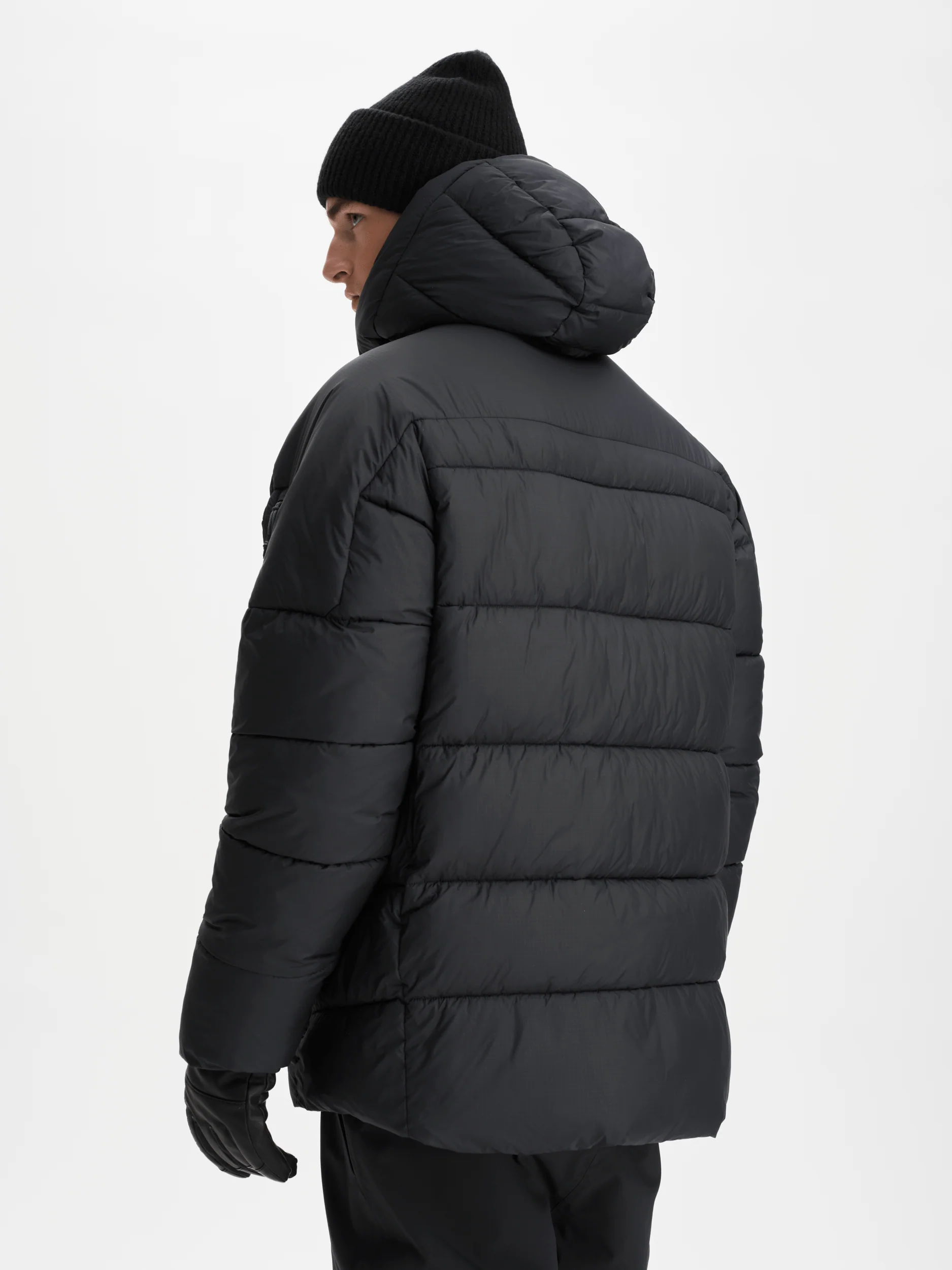 ALPINE PUFF JACKET BLACK - Image 3
