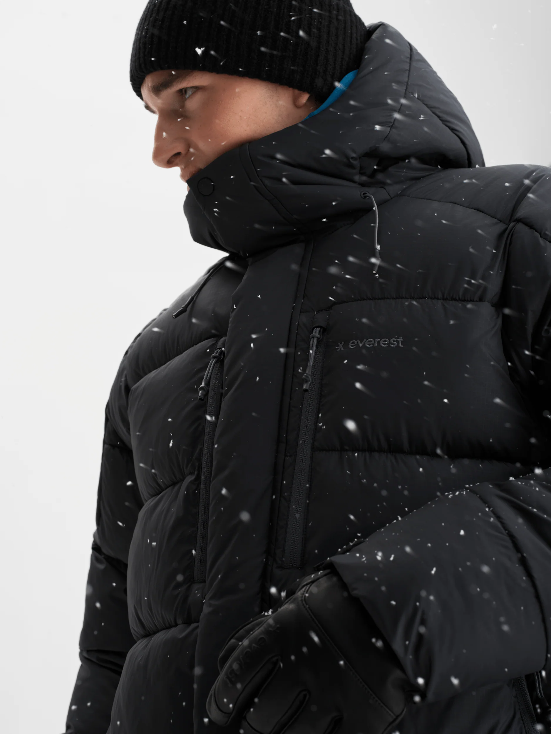ALPINE PUFF JACKET BLACK - Image 4