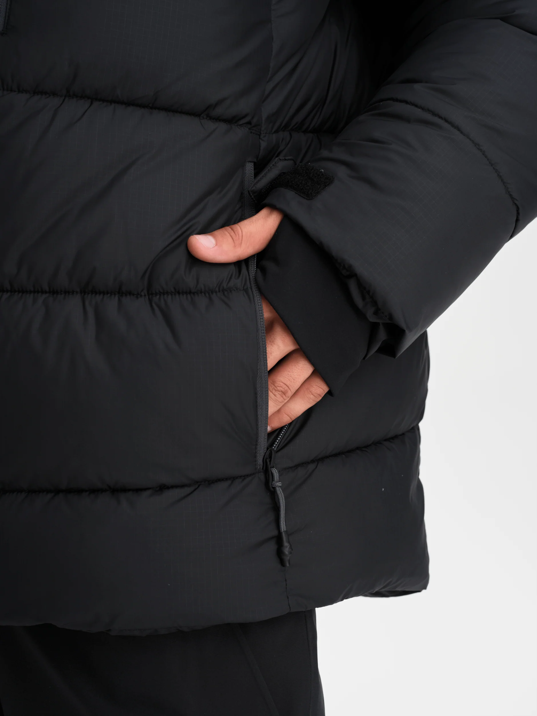 ALPINE PUFF JACKET BLACK - Image 8