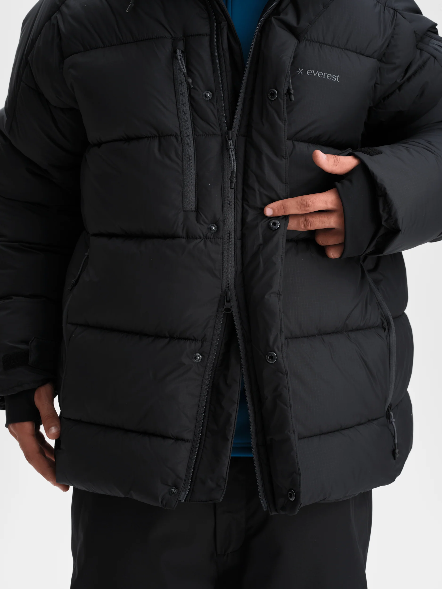 ALPINE PUFF JACKET BLACK - Image 9