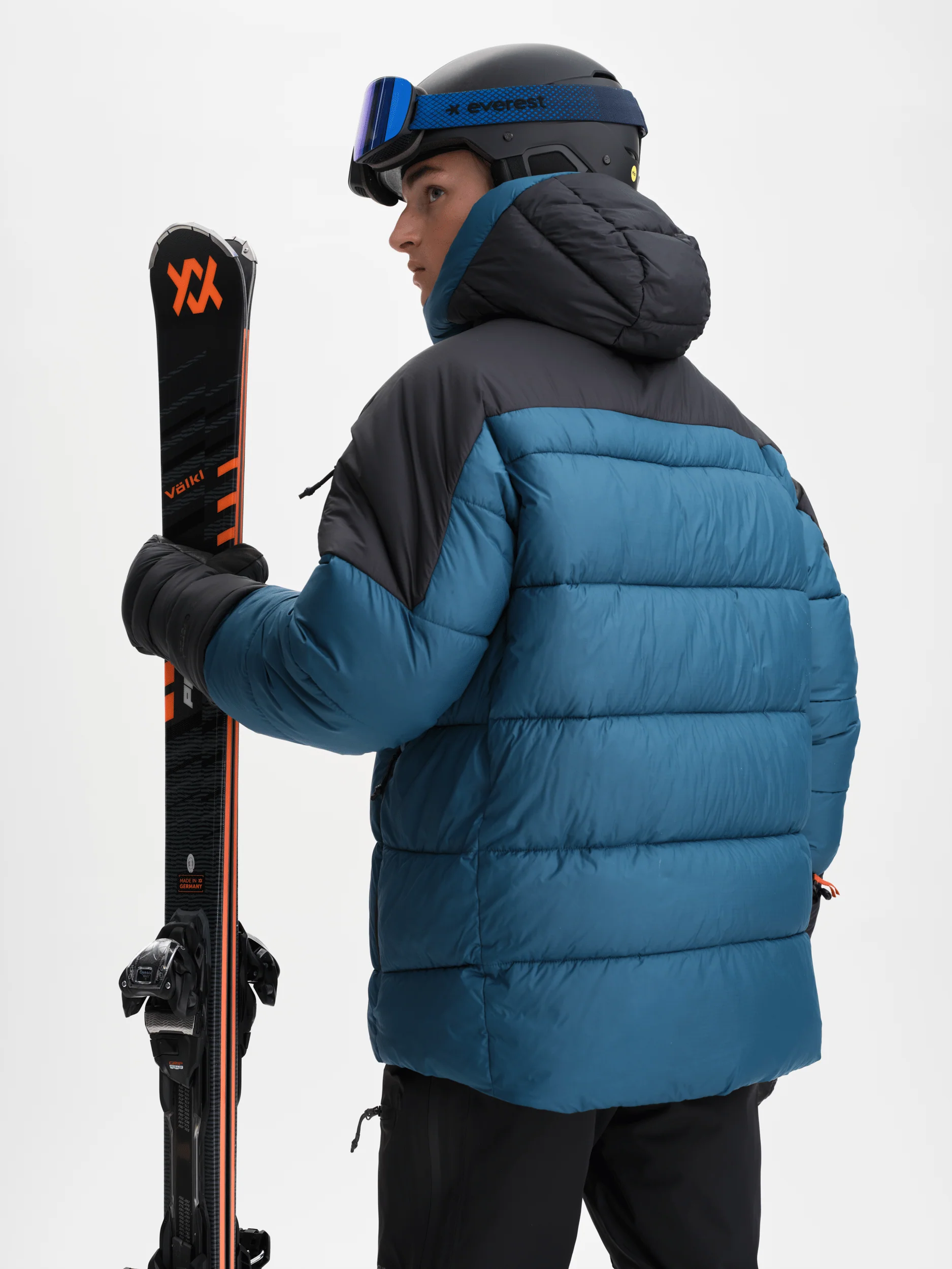ALPINE PUFF JACKET ICE CAVE BLUE - Image 3