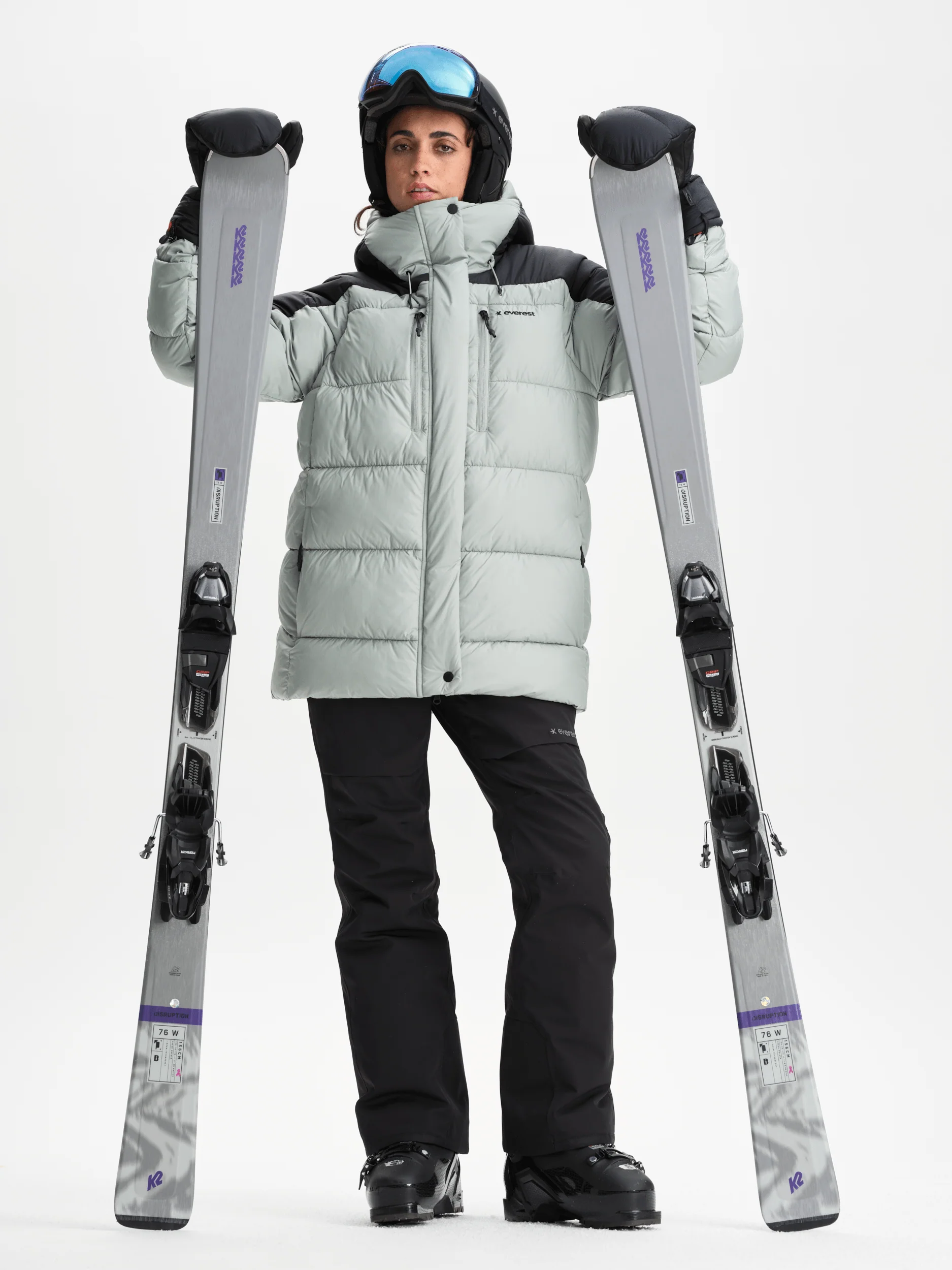 ALPINE PUFF JACKET SAGE MIST - Image 2
