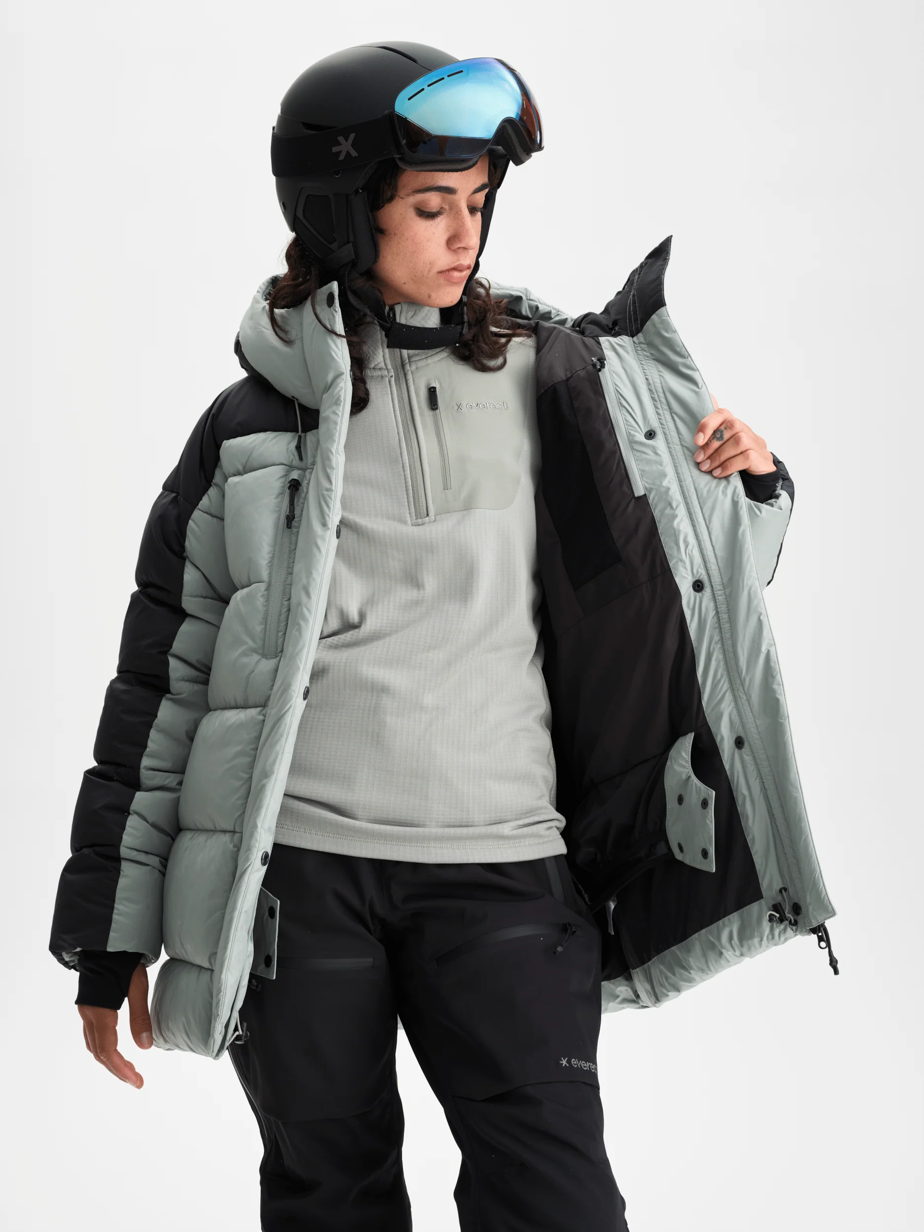 ALPINE PUFF JACKET SAGE MIST - Image 4