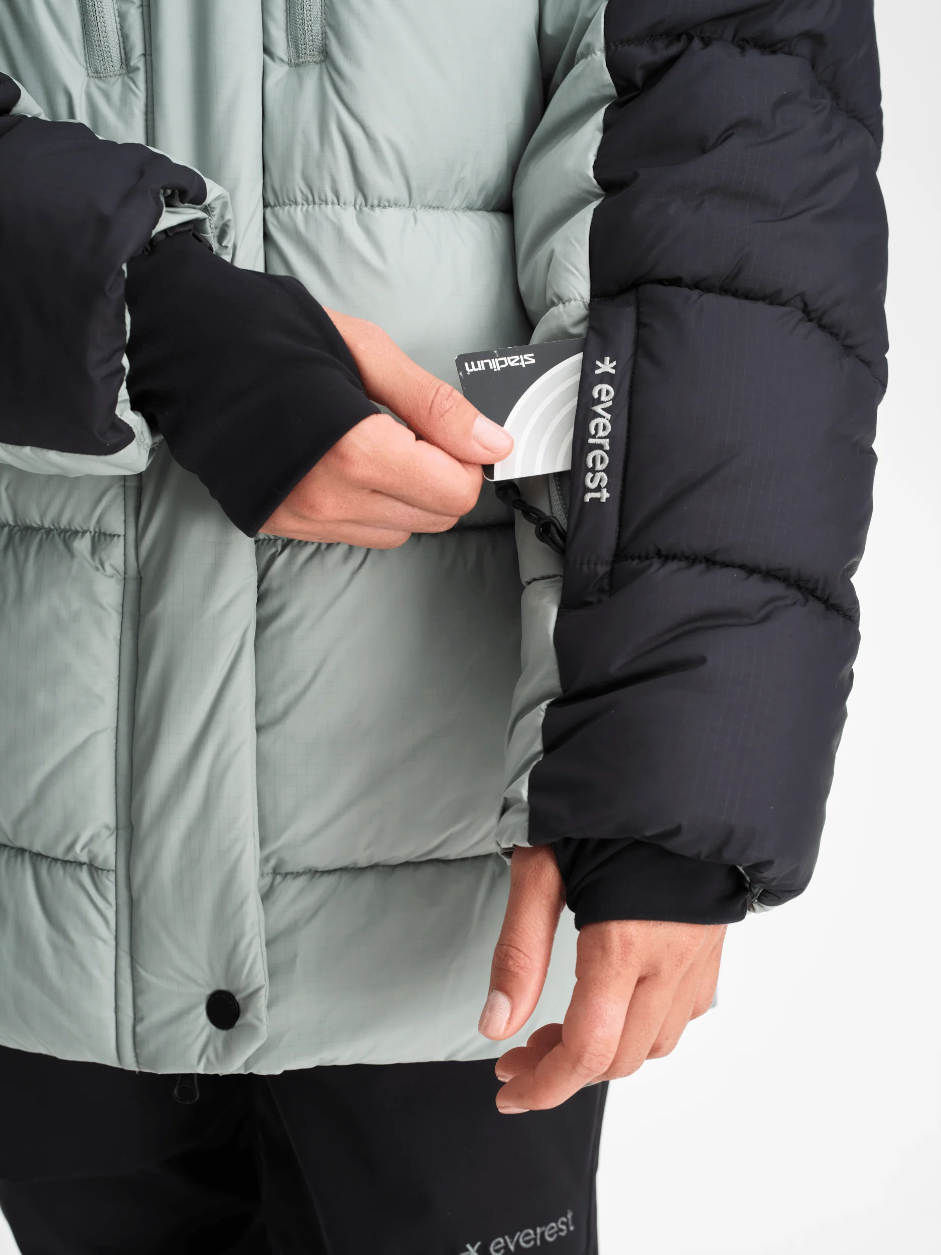 ALPINE PUFF JACKET SAGE MIST - Image 8