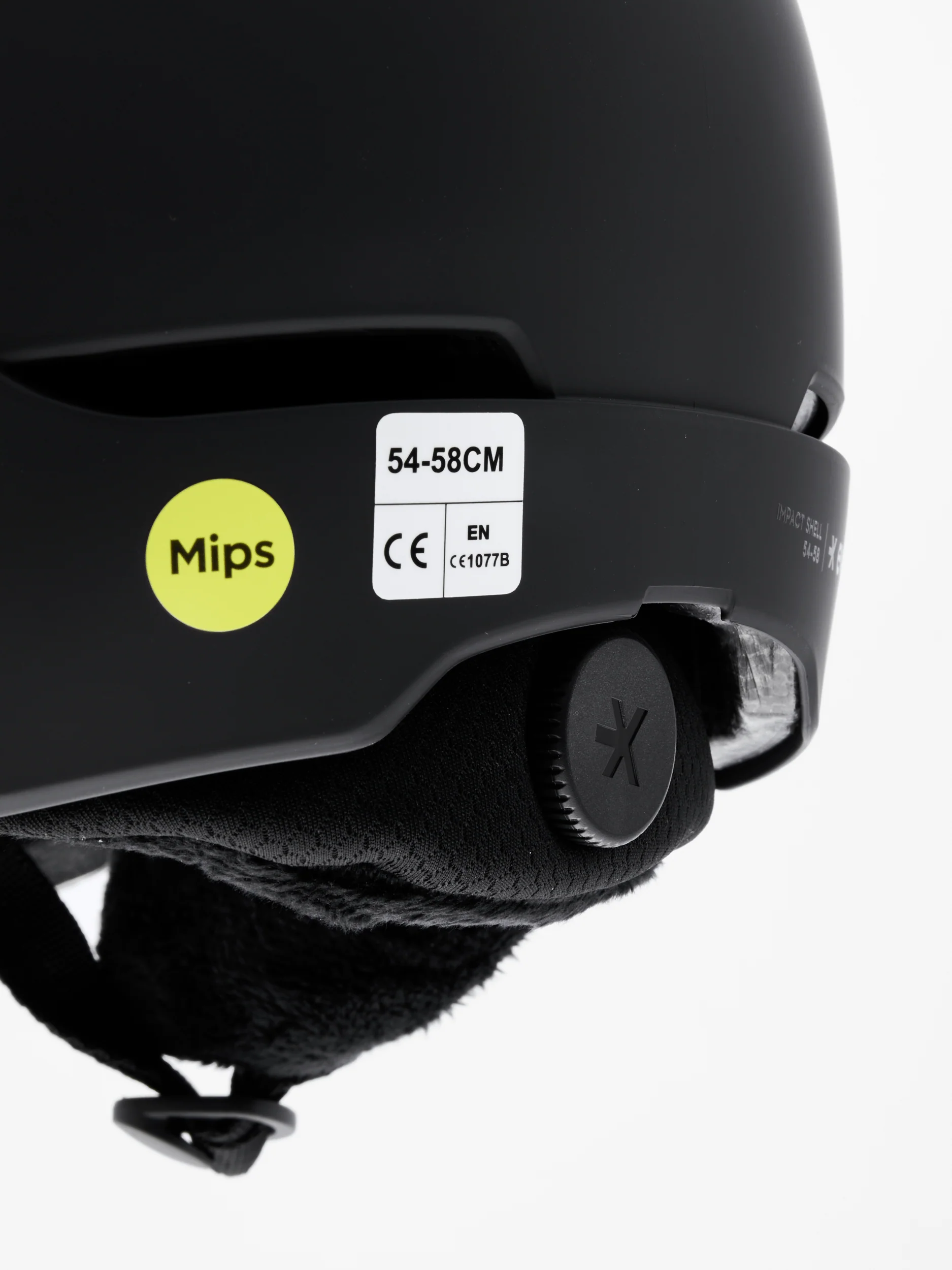 ALPINE VISOR MIPS HELMET BLACK - JUNIOR - Image 6