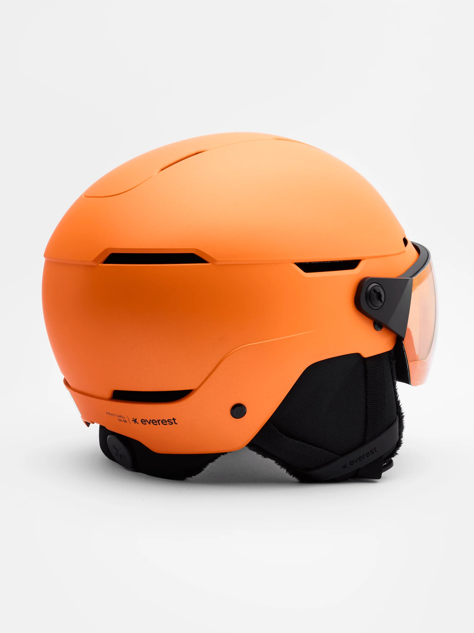 ALPINE VISOR MIPS HELMET ORANGE - JUNIOR - Image 5