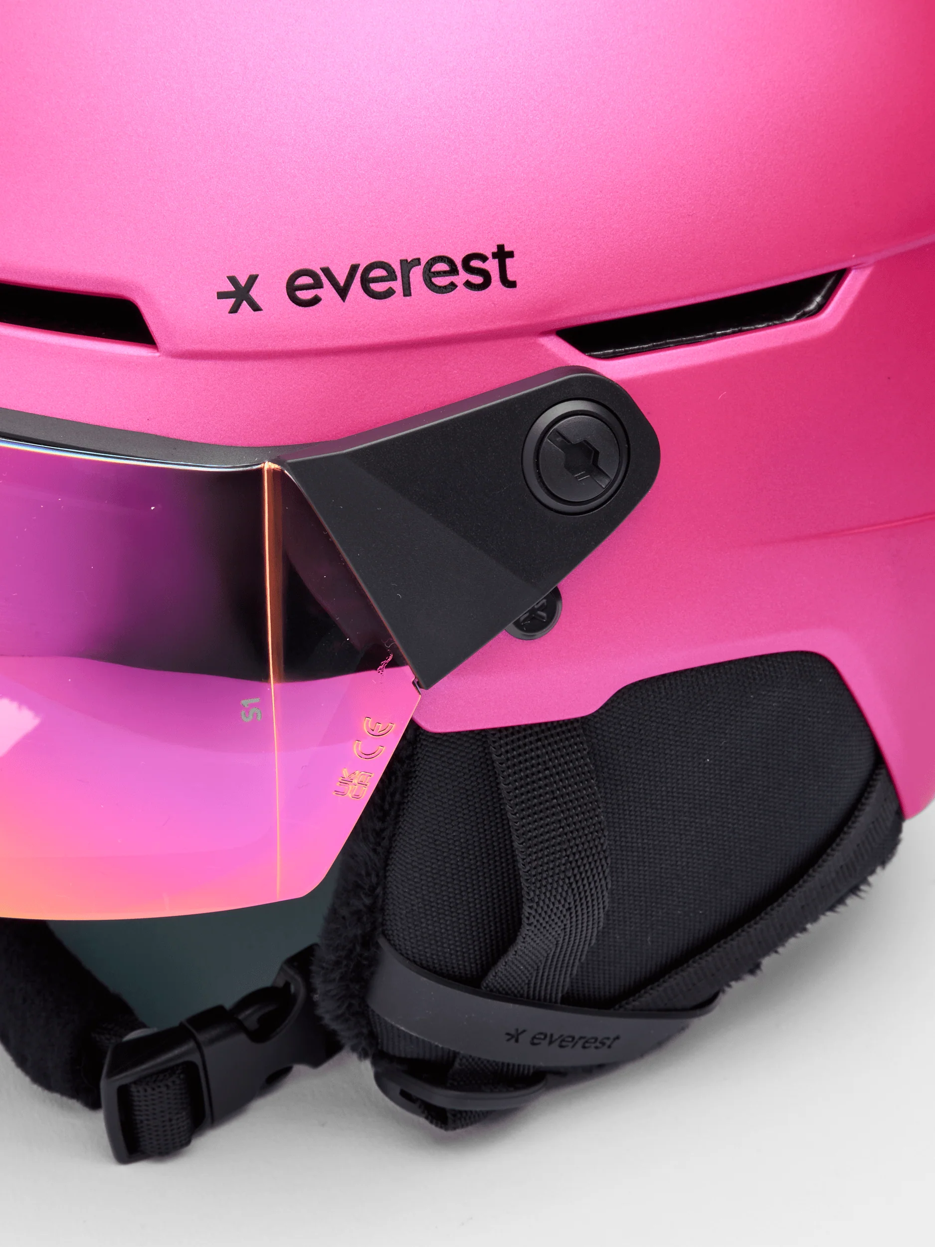 ALPINE VISOR MIPS HELMET PINK JUNIOR - Image 3