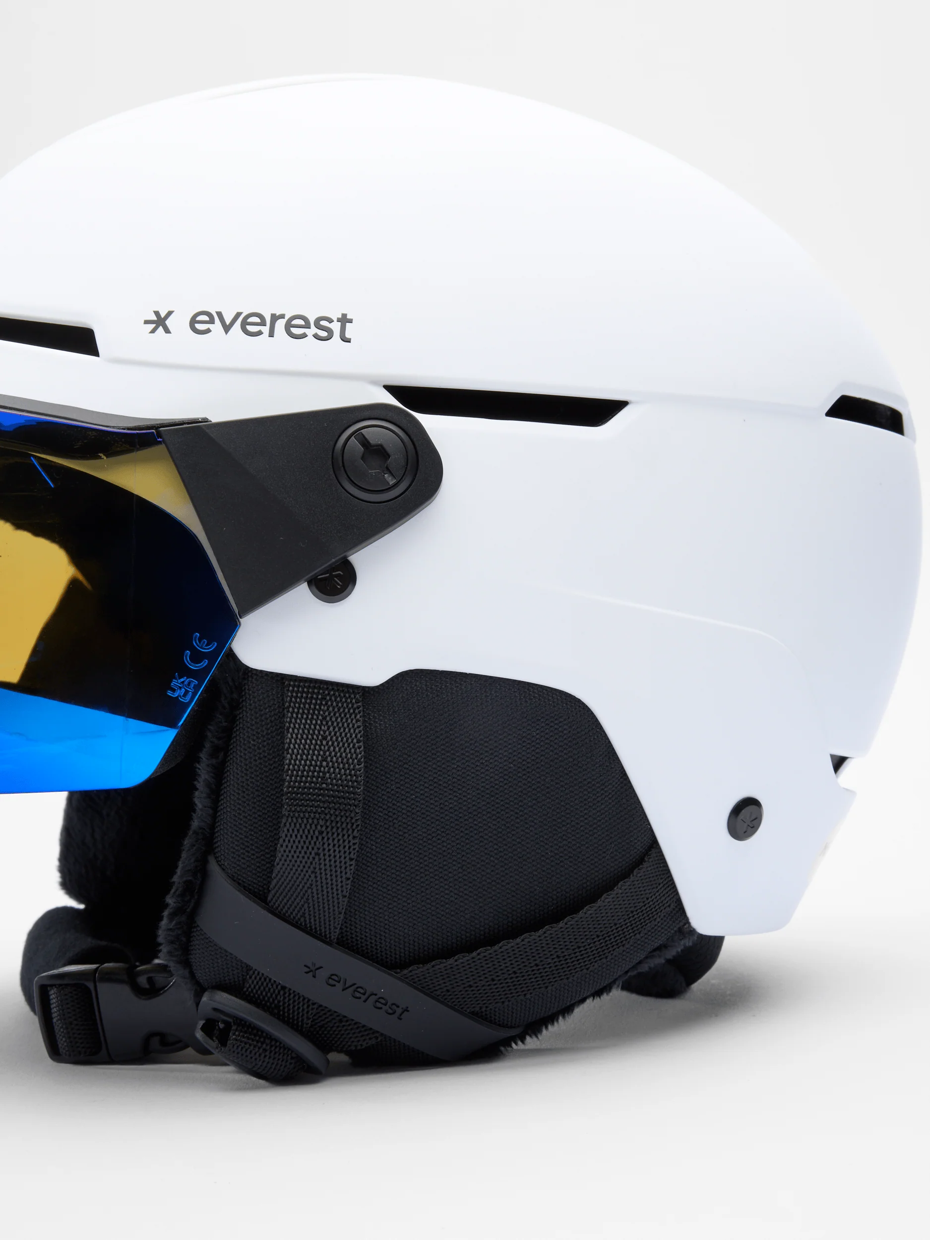 ALPINE VISOR MIPS HELMET WHITE JUNIOR - Image 4