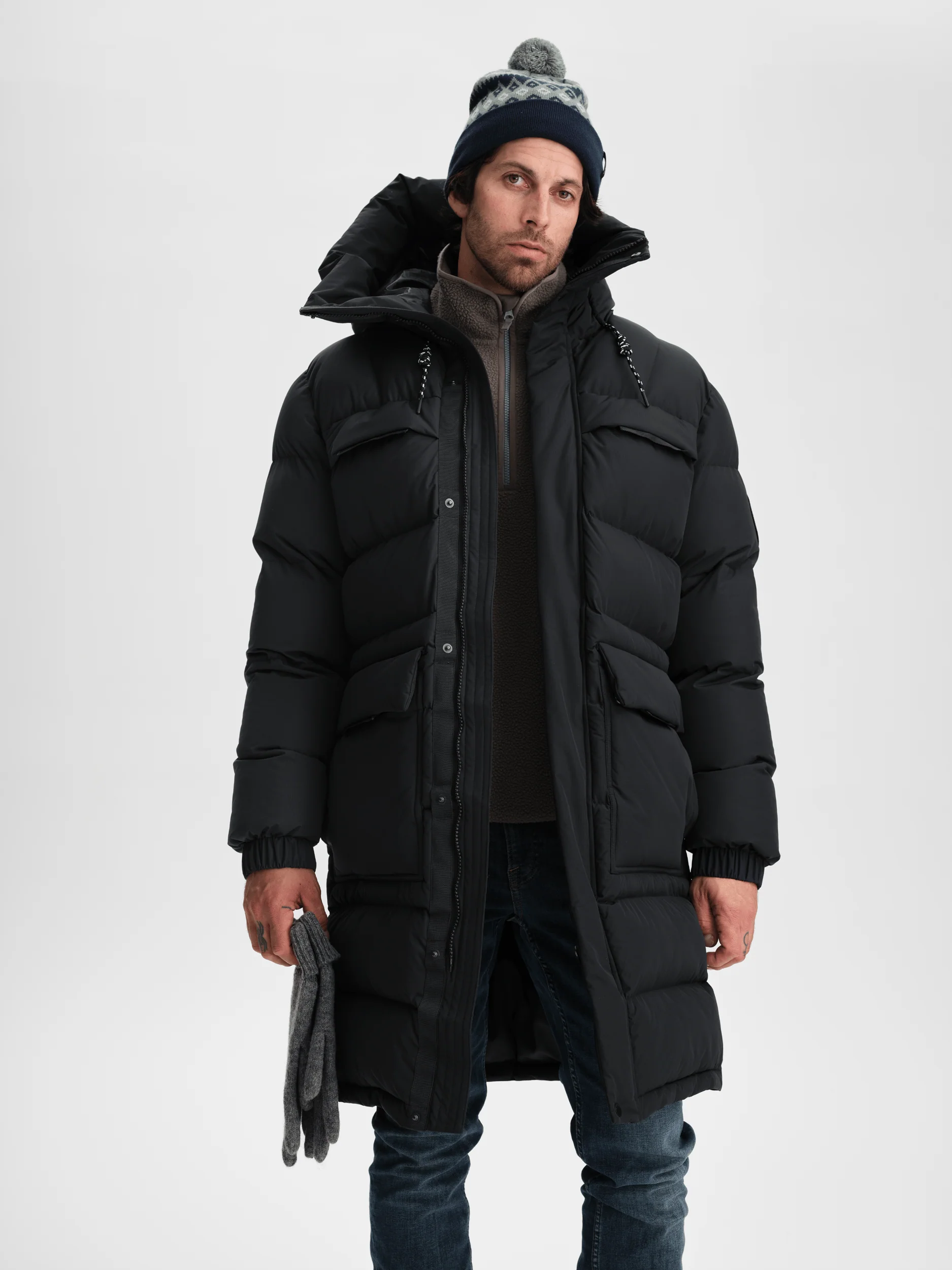 ARCTIC LONG PARKA BLACK