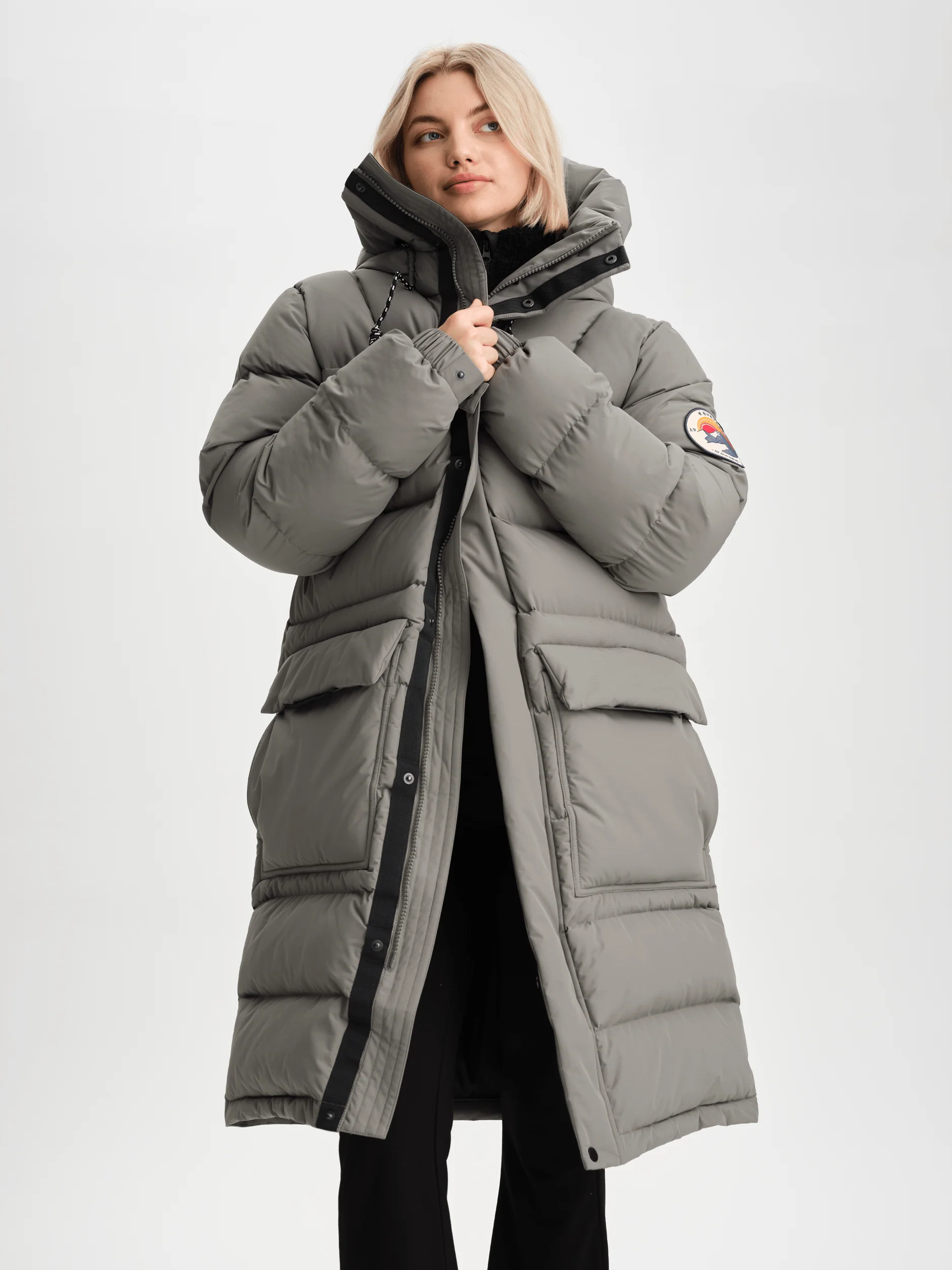 ARCTIC LONG PARKA KHAKI GREY