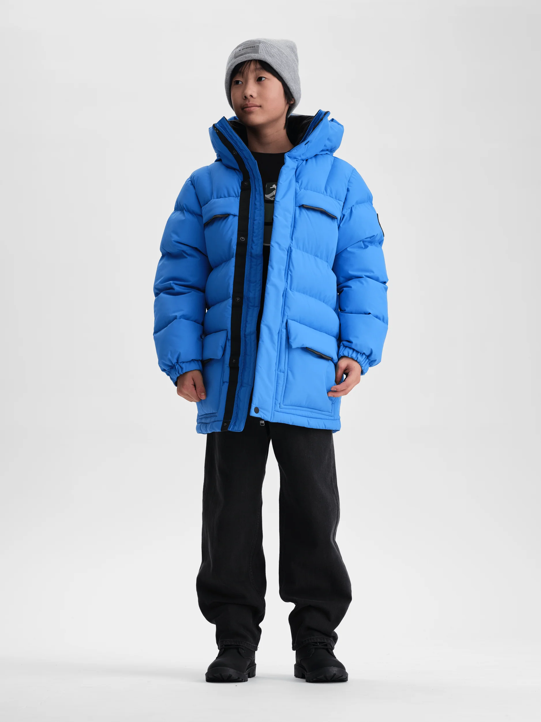 ARCTIC PARKA AZURE BLUE JUNIOR - Image 2