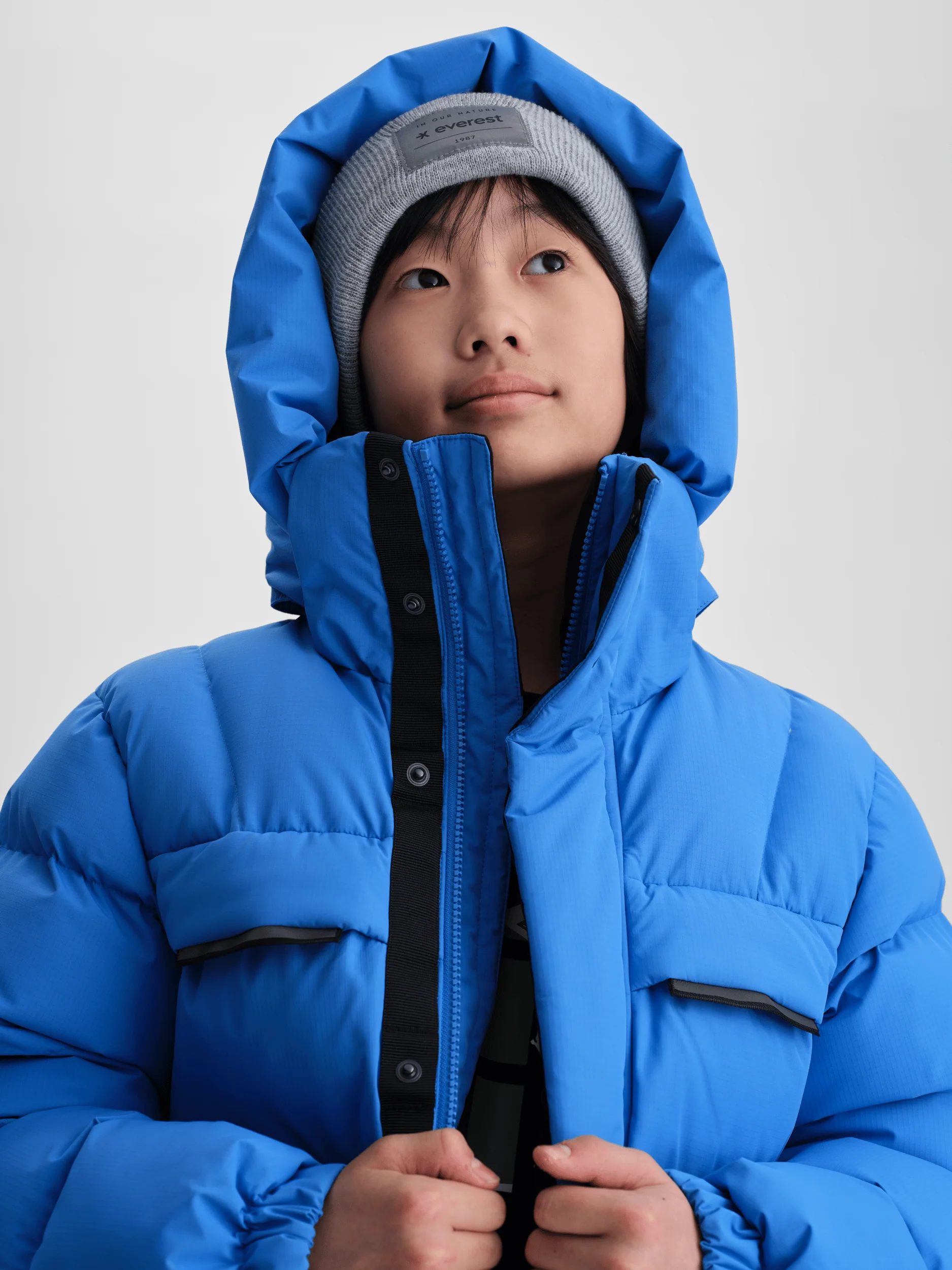 ARCTIC PARKA AZURE BLUE JUNIOR - Image 5