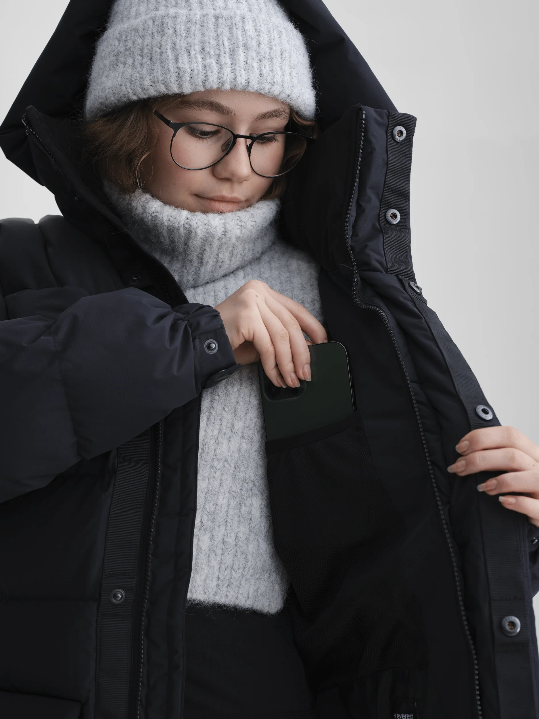 ARCTIC PARKA BLACK JUNIOR - Image 3