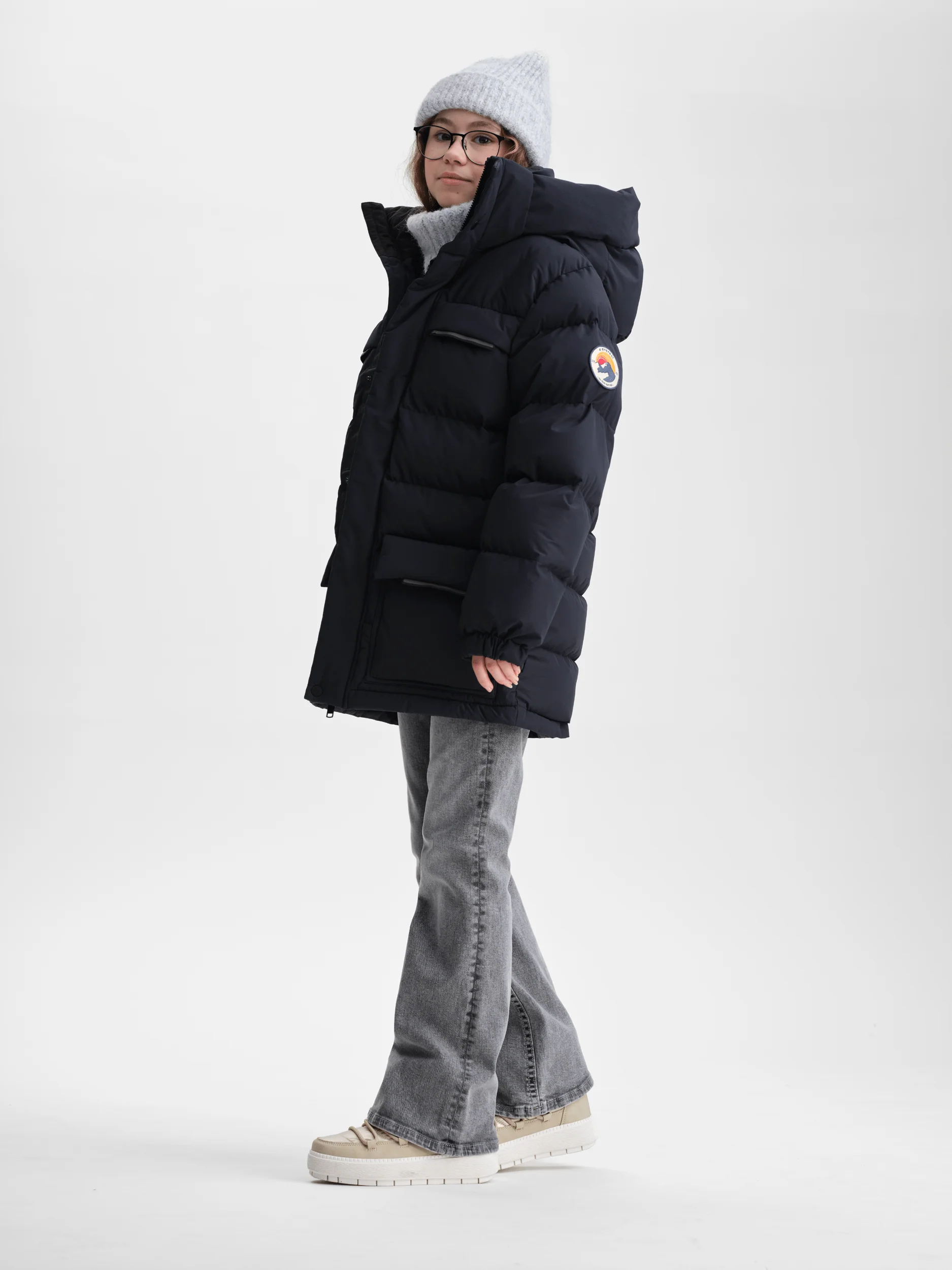 ARCTIC PARKA BLACK JUNIOR - Image 4