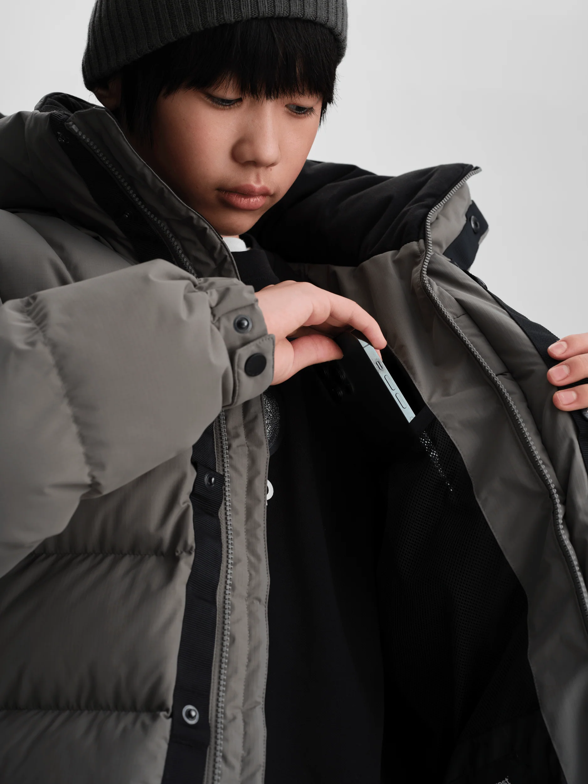ARCTIC PARKA KHAKI GREY JUNIOR - Image 6
