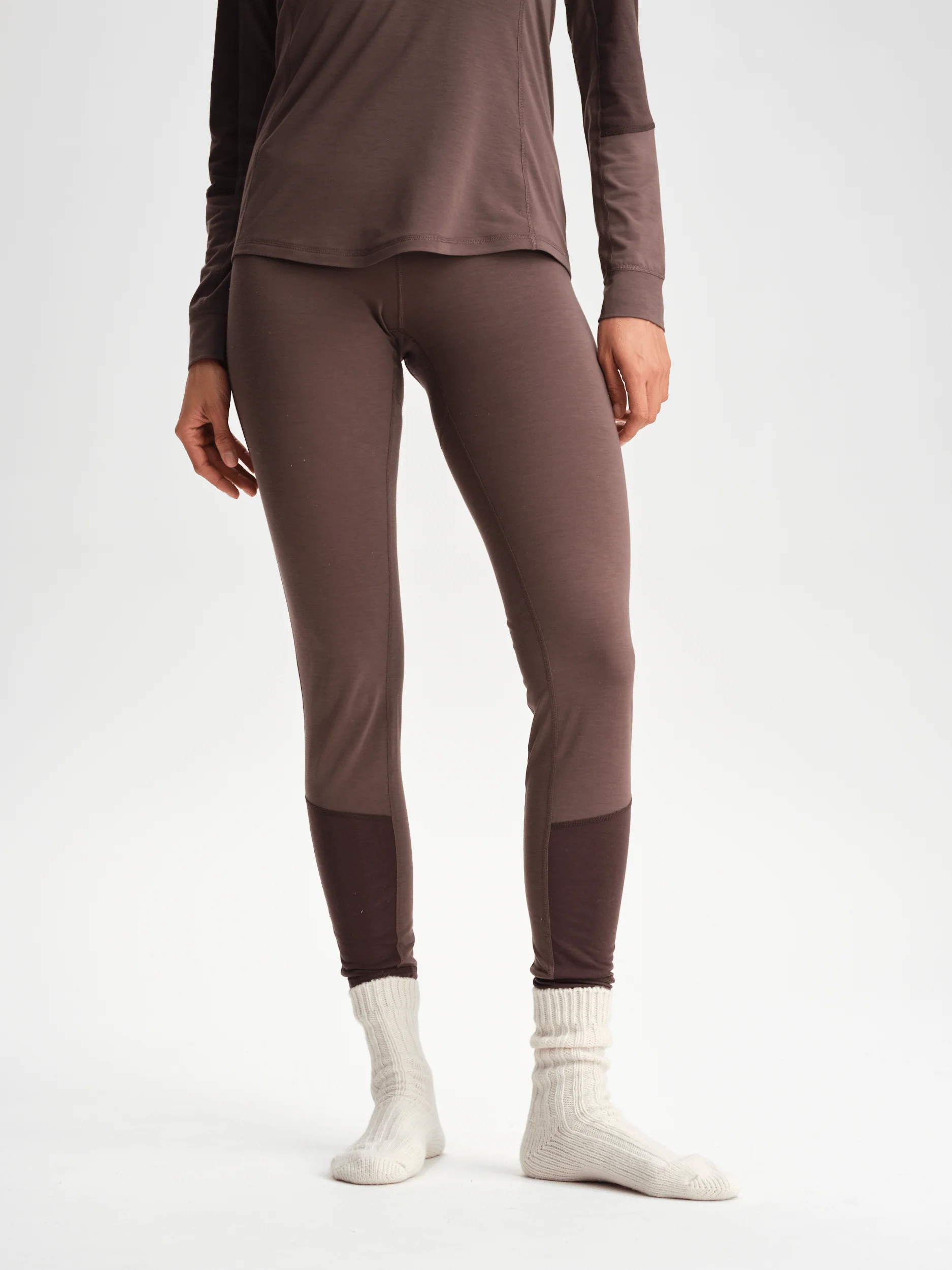 BASE LAYER PANTS  ASH PURPLE