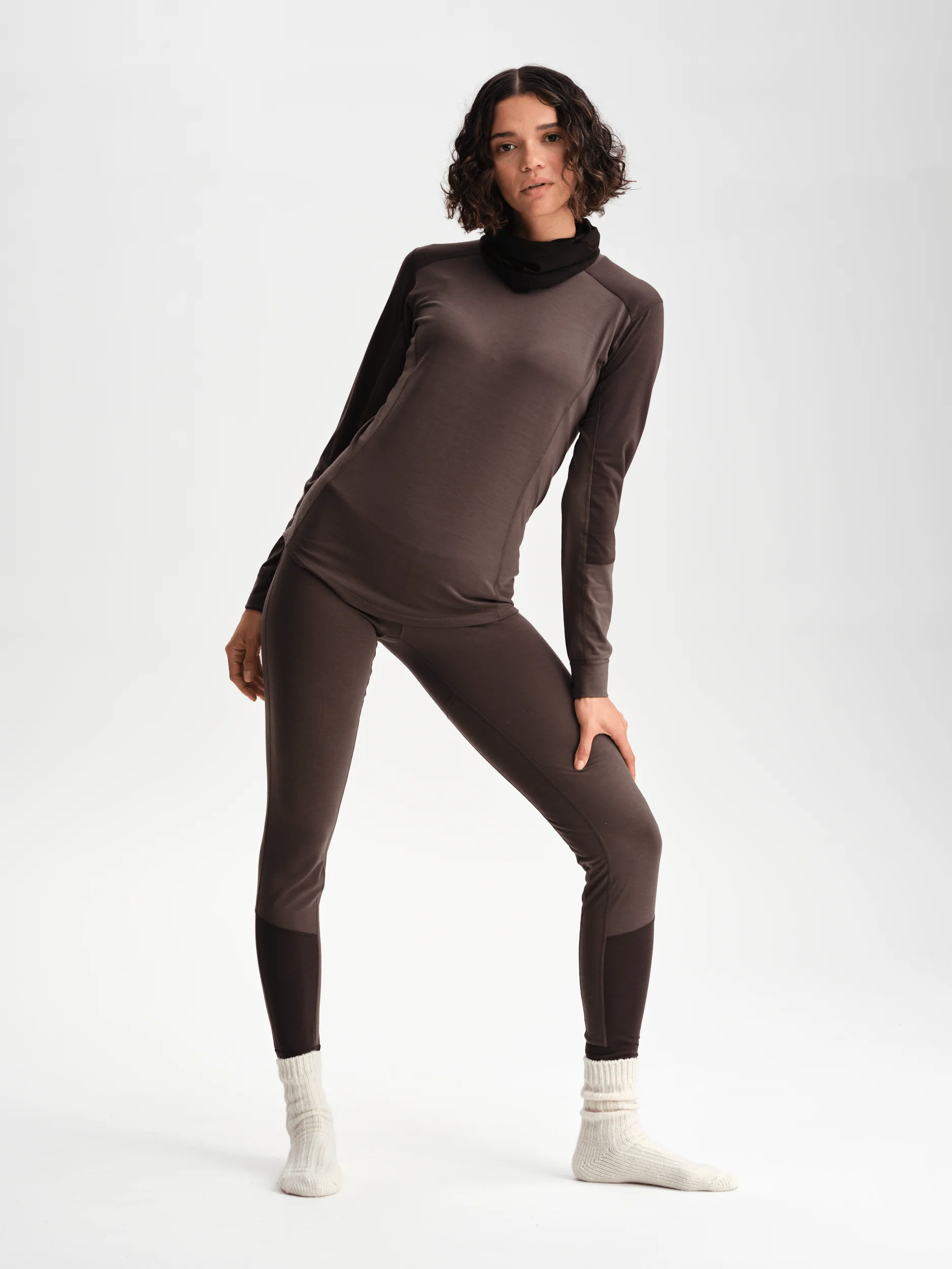 BASE LAYER PANTS  ASH PURPLE - Image 2