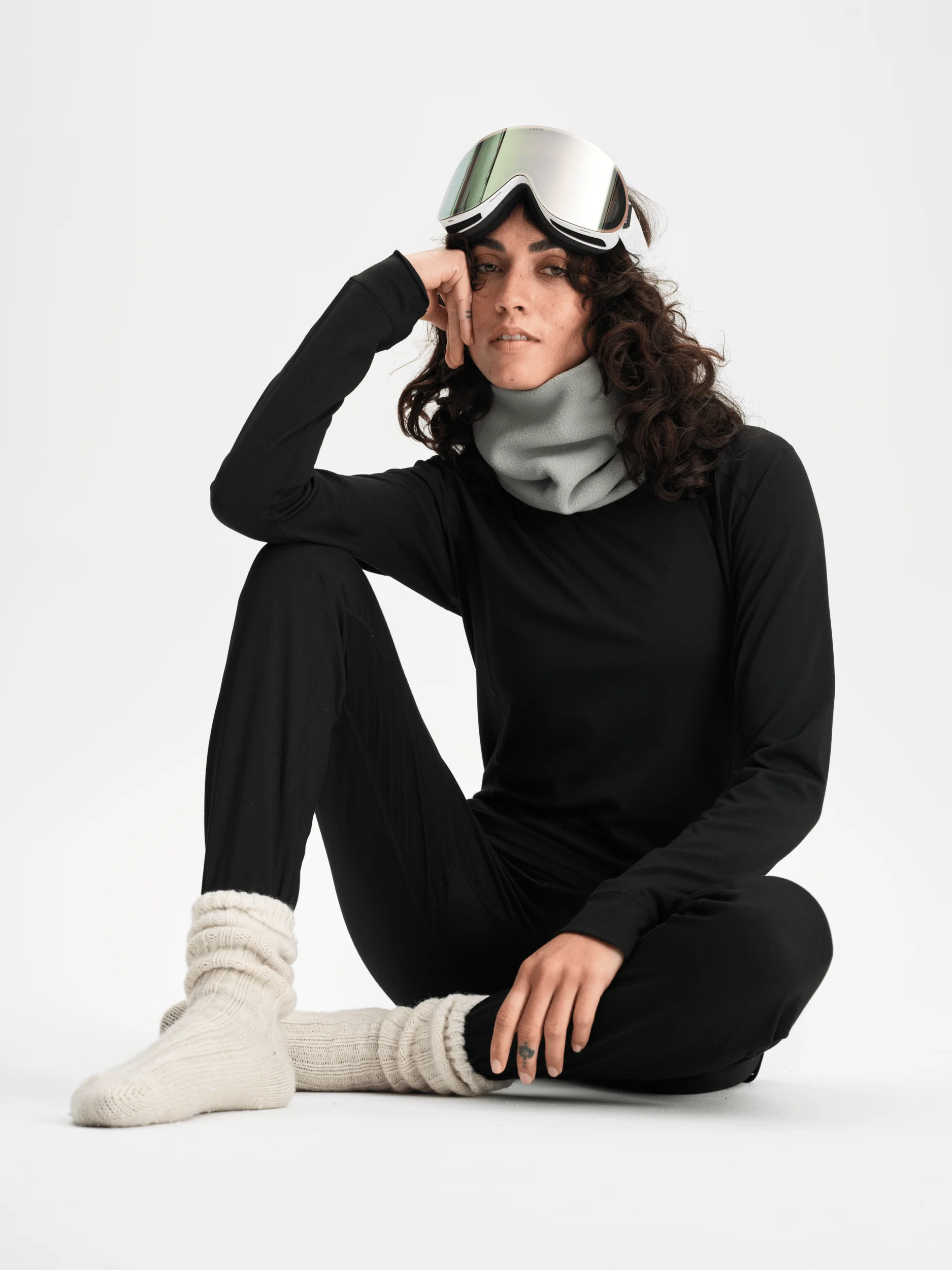 BASE LAYER PANTS BLACK - Image 4