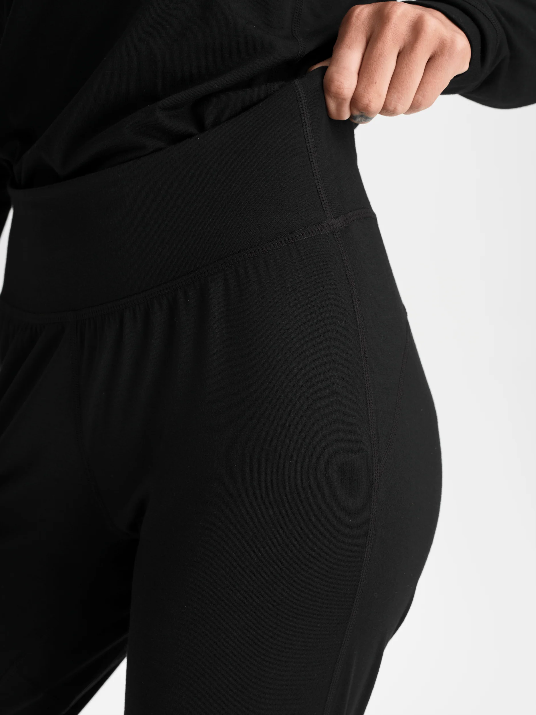 BASE LAYER PANTS BLACK - Image 7