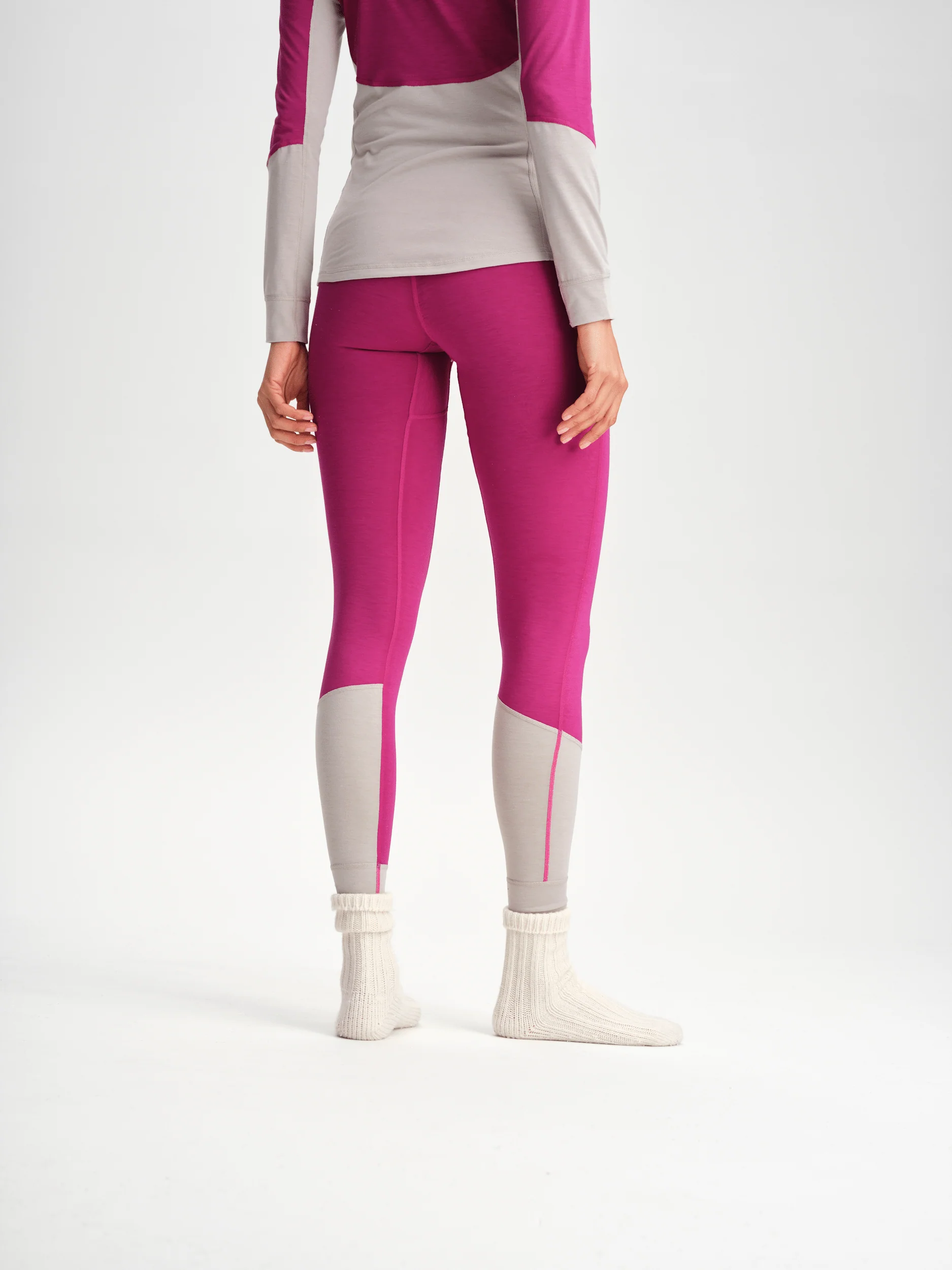 BASE LAYER PANTS  BRIGHT FUCHSIA - Image 3