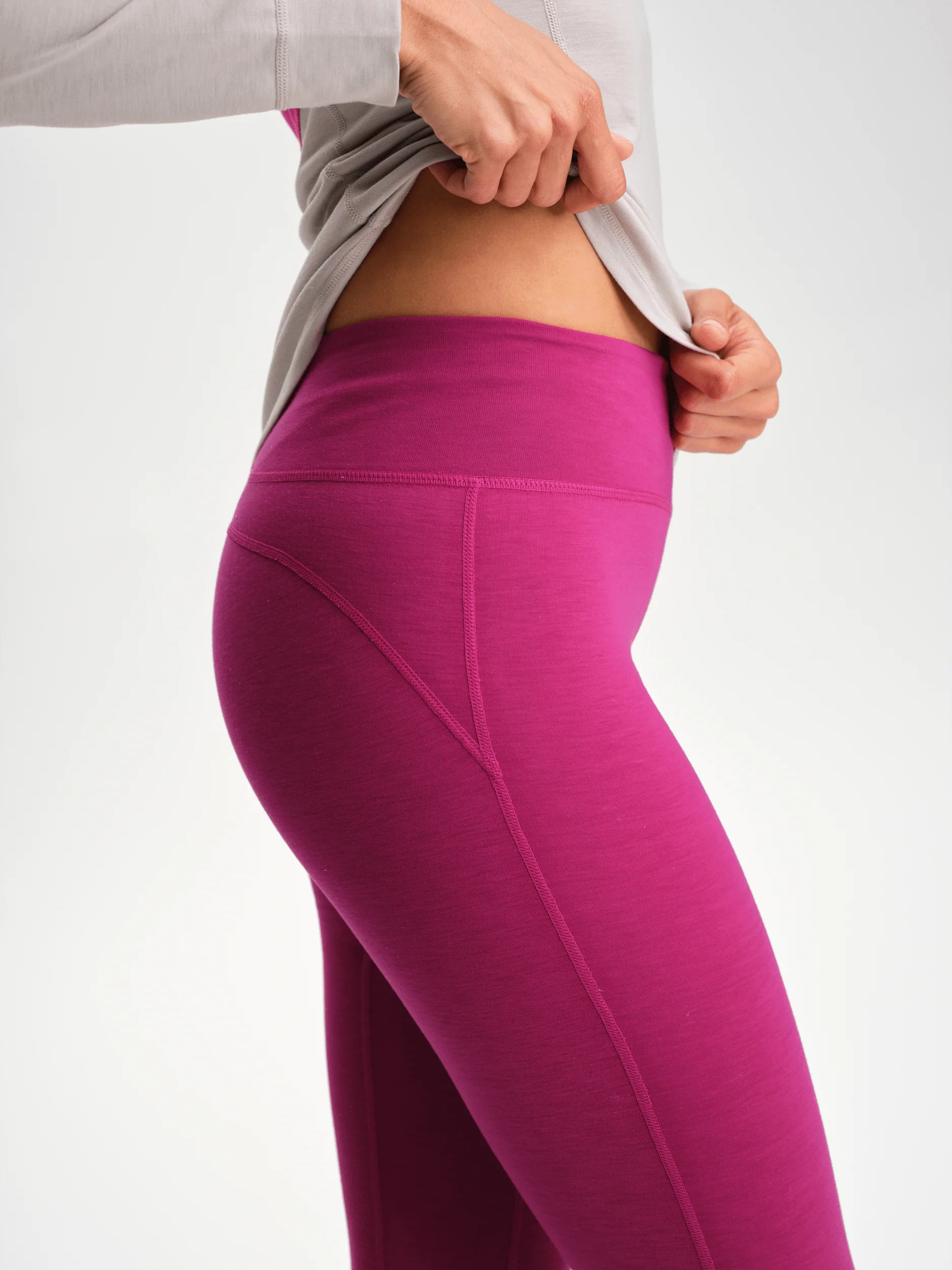 BASE LAYER PANTS  BRIGHT FUCHSIA - Image 4