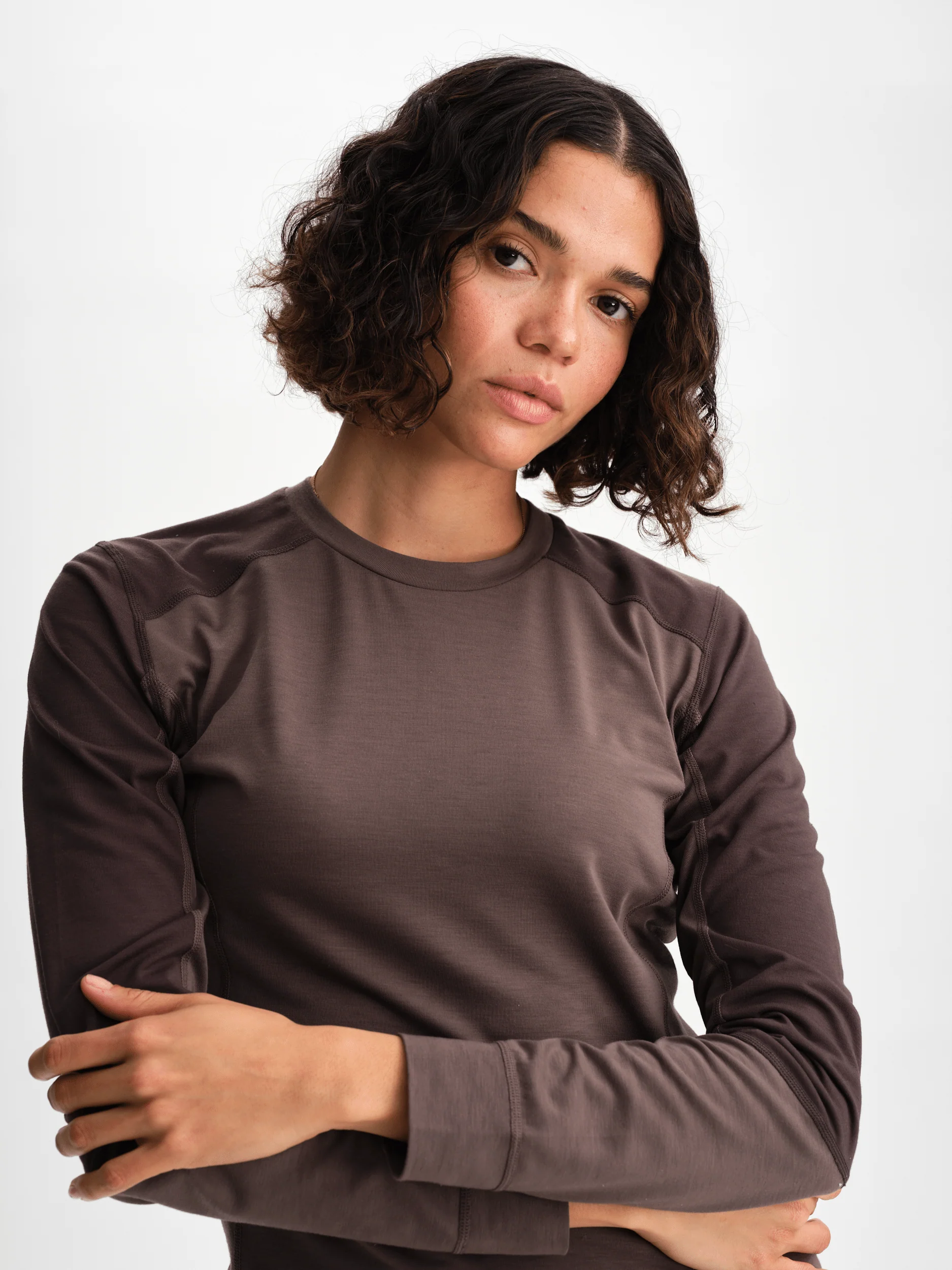 BASE LAYER SHIRT ASH PURPLE - Image 4