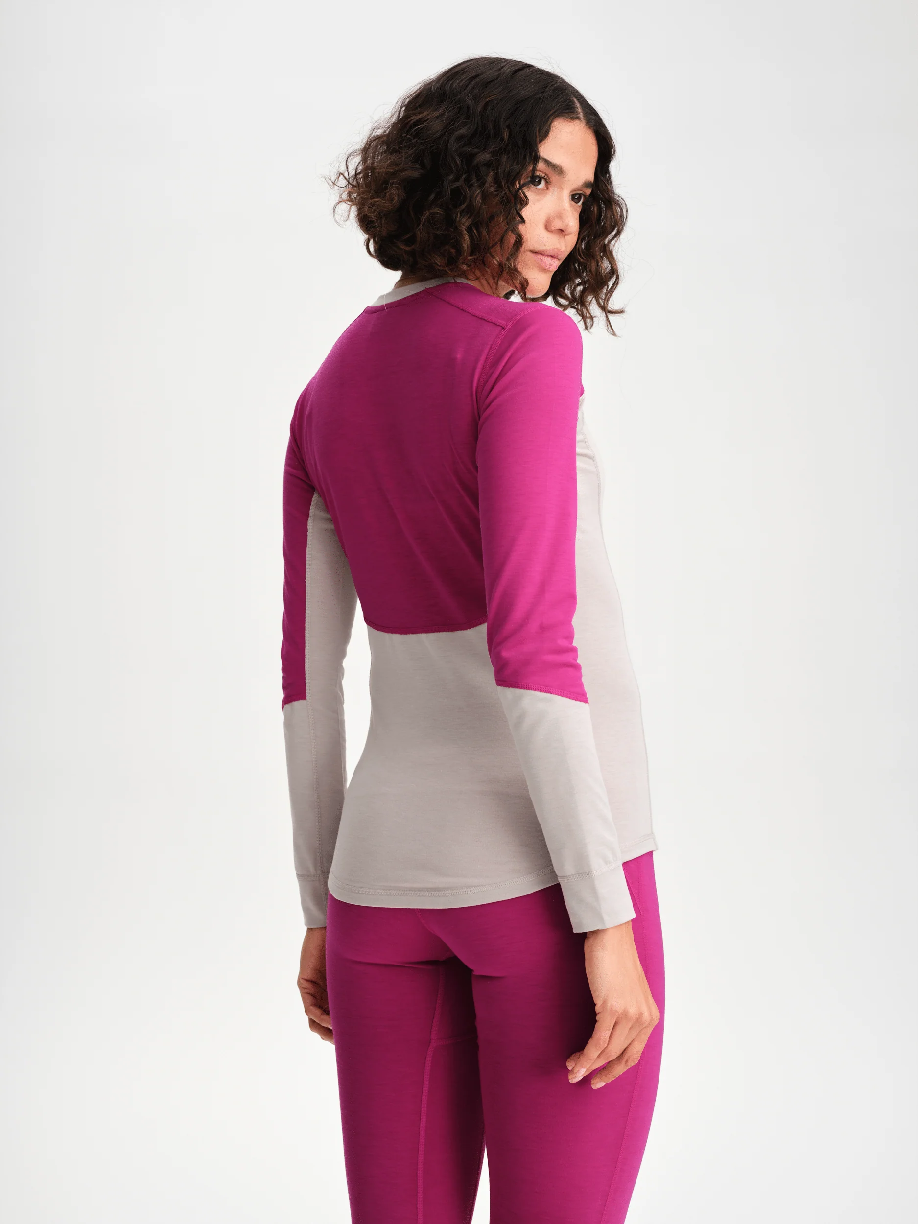 BASE LAYER SHIRT BRIGHT FUCHSIA - Image 3