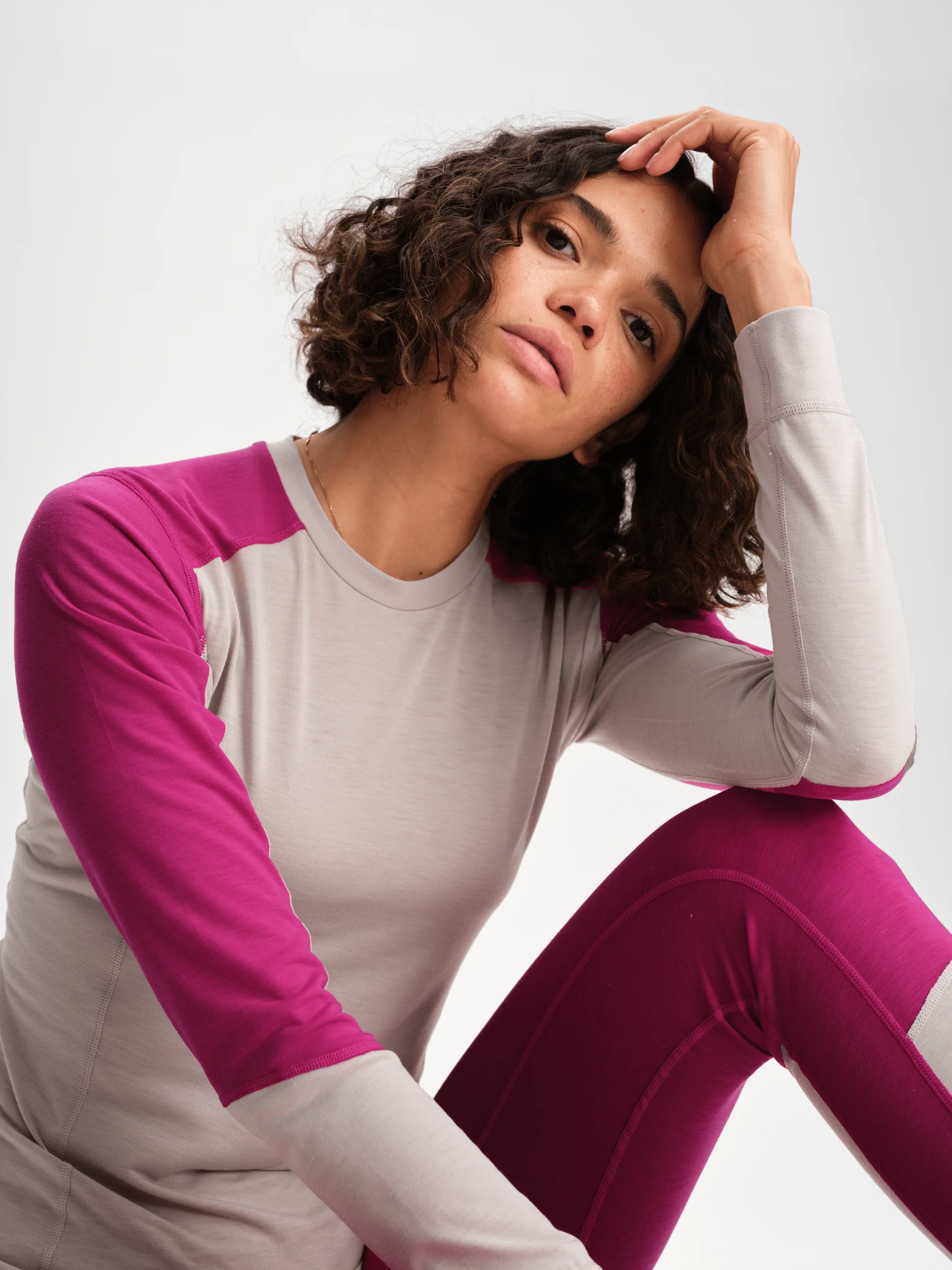 BASE LAYER SHIRT BRIGHT FUCHSIA - Image 4