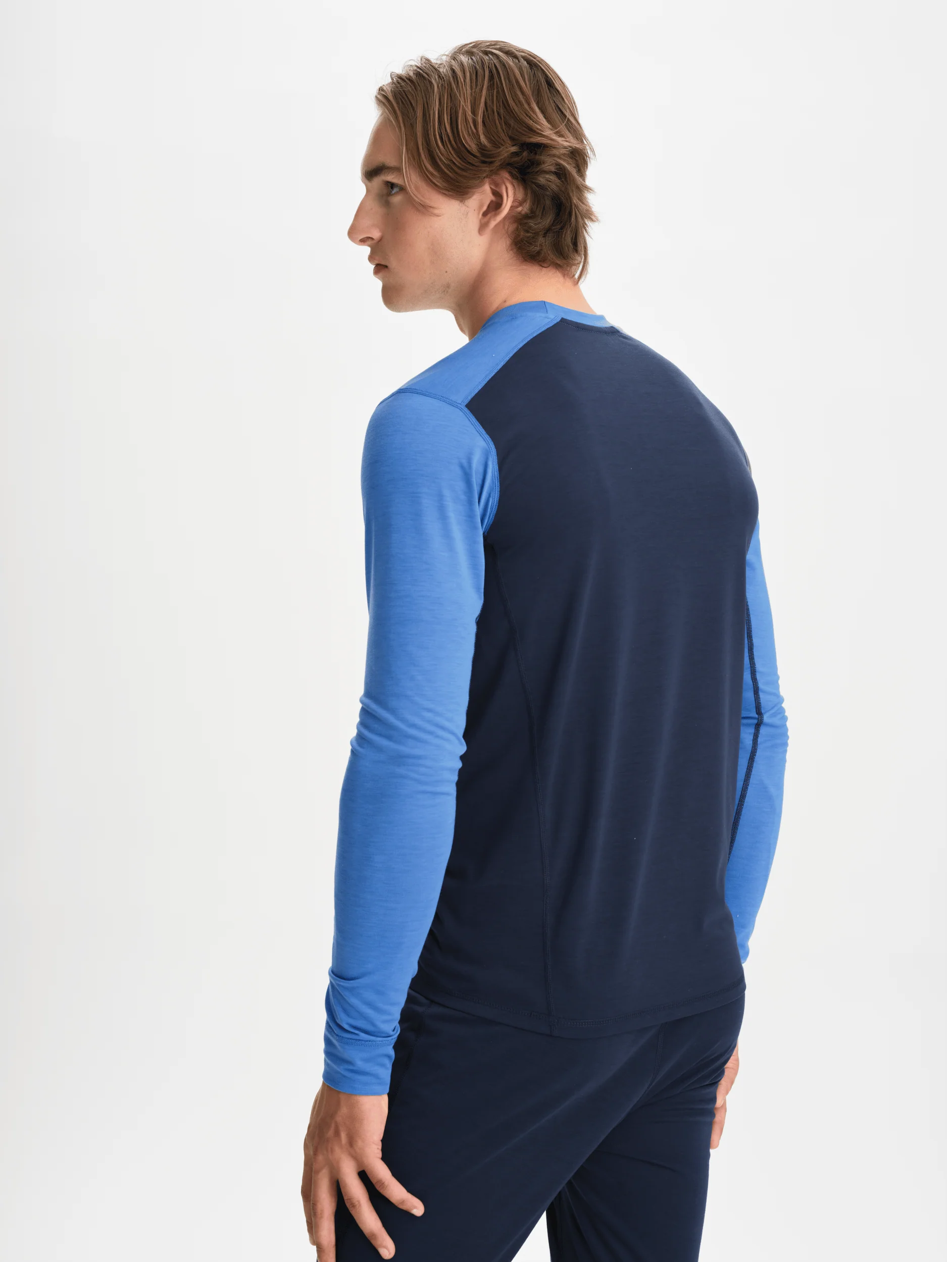 BASE LAYER SHIRT NAVY - Image 3