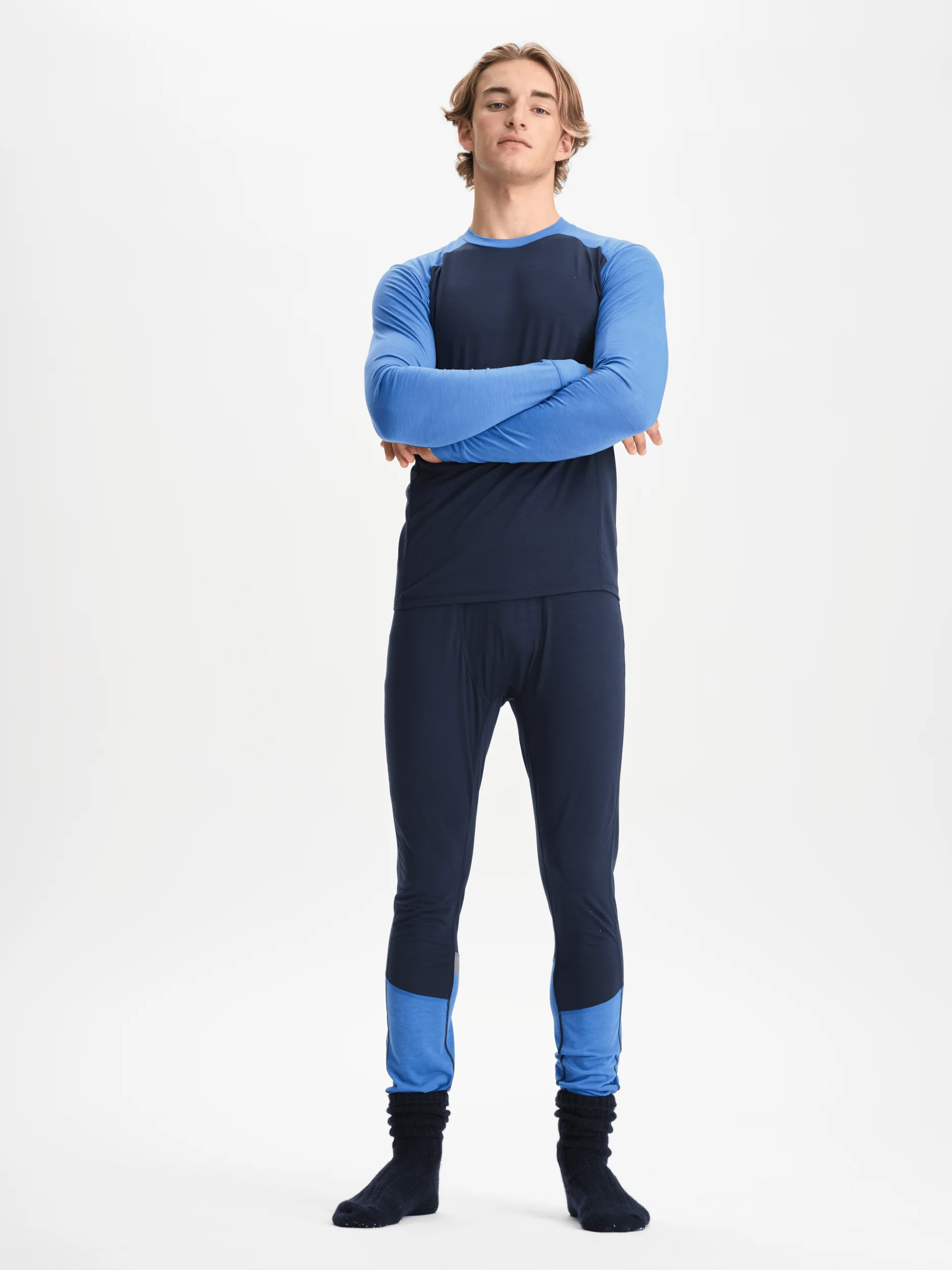 BASE LAYER SHIRT NAVY - Image 5