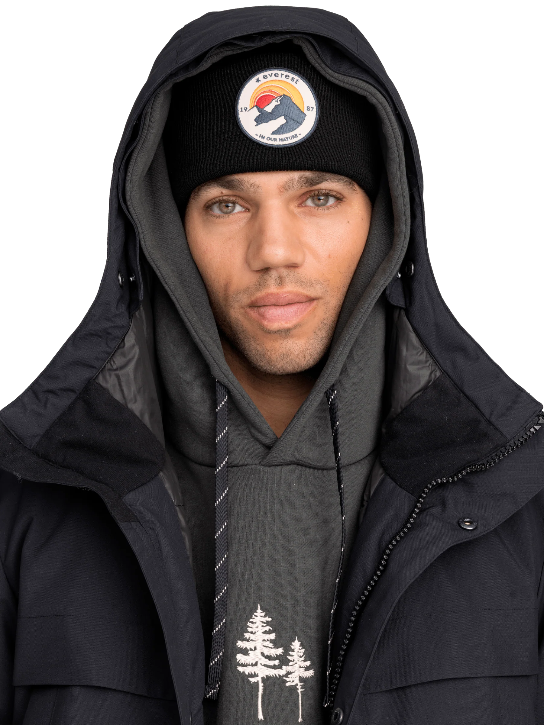 CLASSIC PARKA BLACK MEN - Image 6