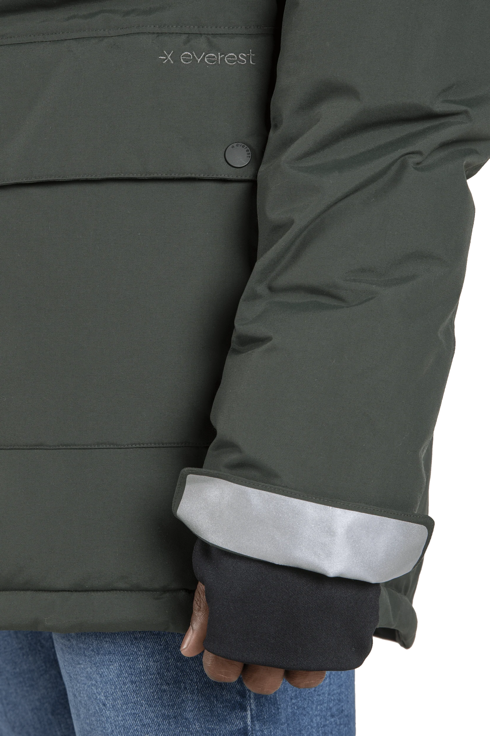 CLASSIC PARKA DARK GREEN/BLACK MEN - Image 5